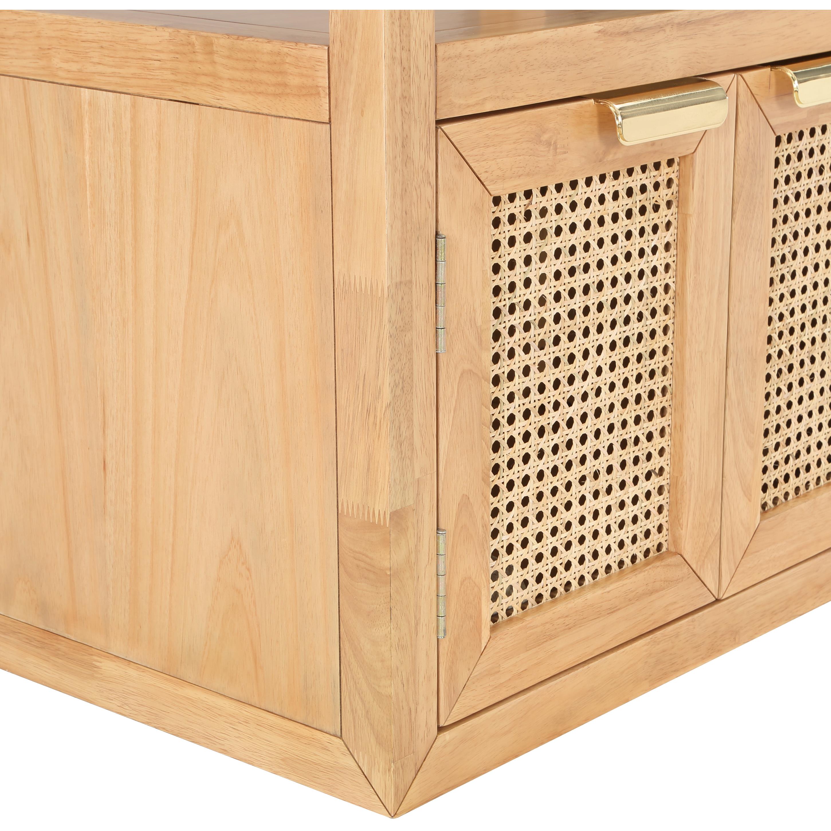 Meridian Cole Natural Night Stand