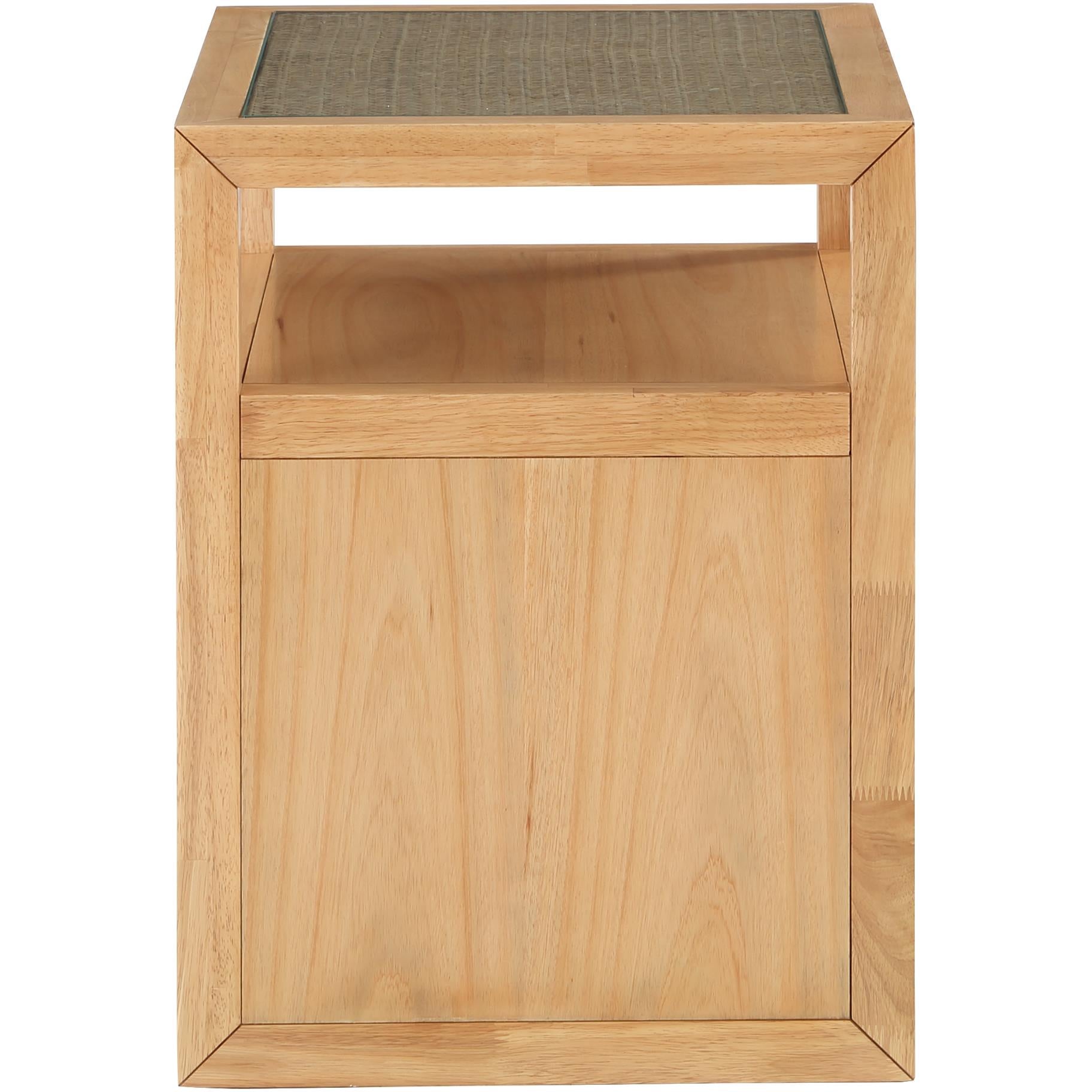 Meridian Cole Natural Night Stand