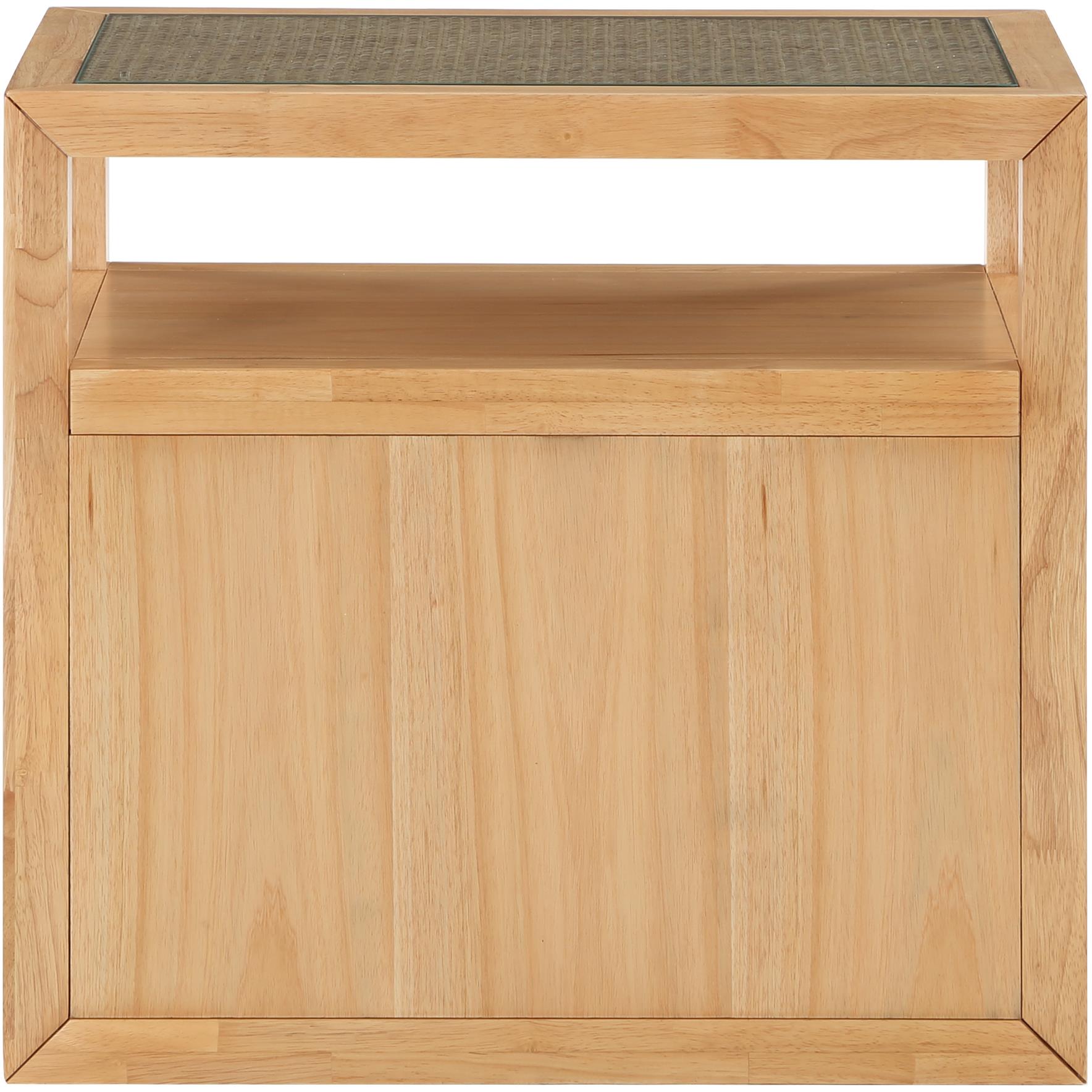 Meridian Cole Natural Night Stand