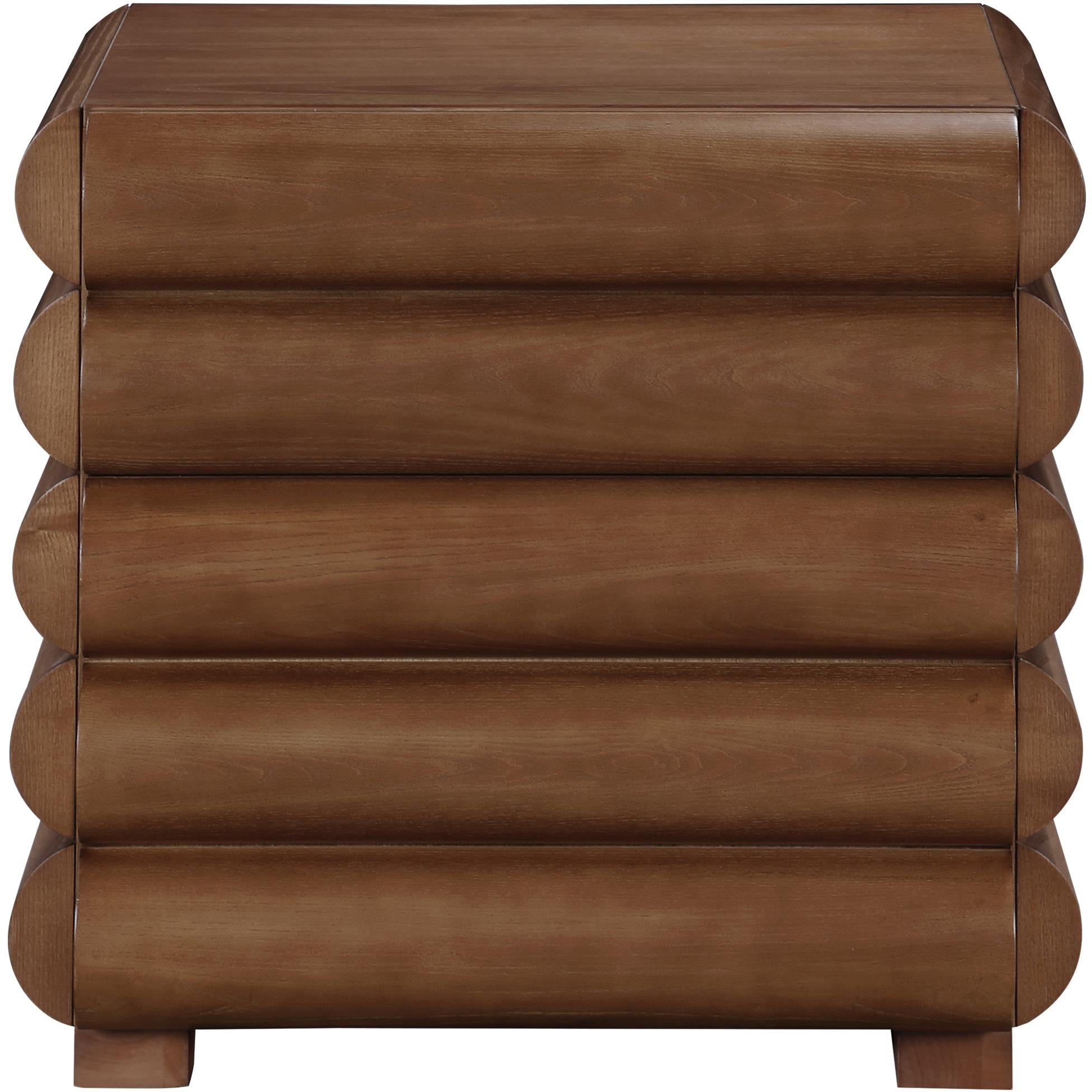 Meridian Maverick Walnut Night Stand / Side Table