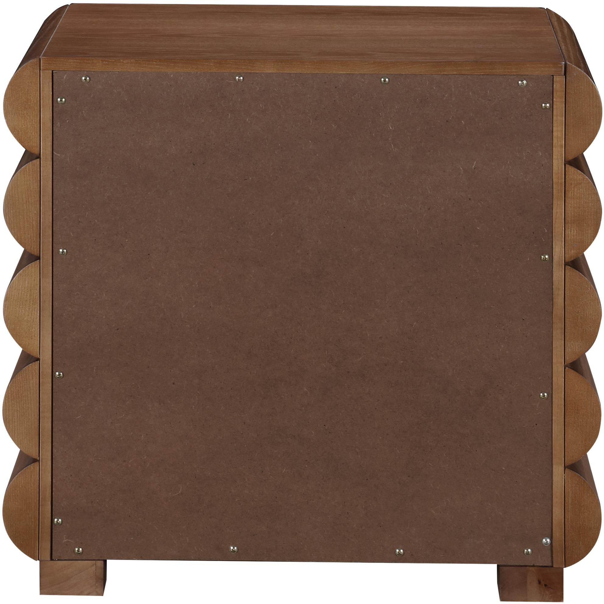 Meridian Maverick Walnut Night Stand / Side Table