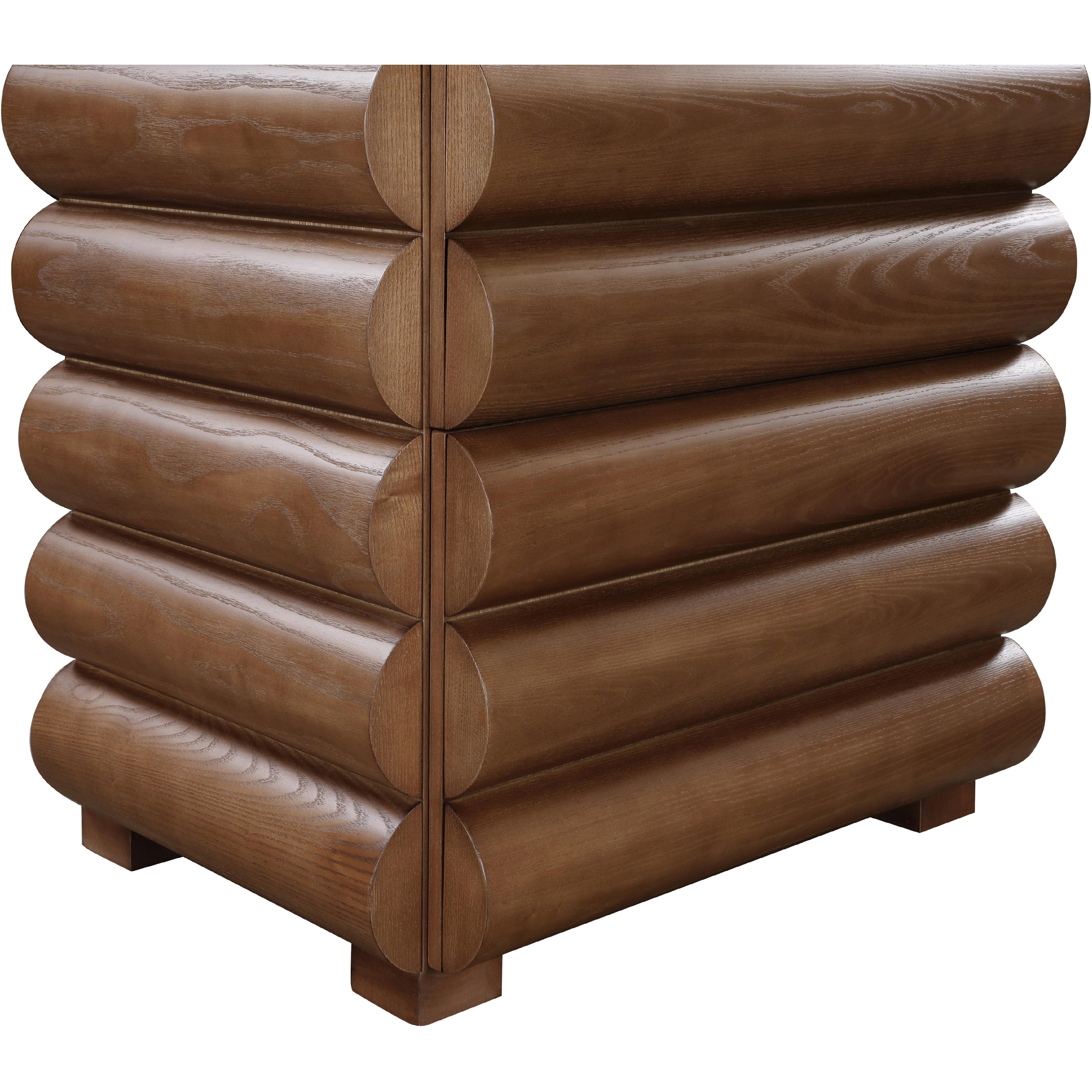 Meridian Maverick Walnut Night Stand / Side Table