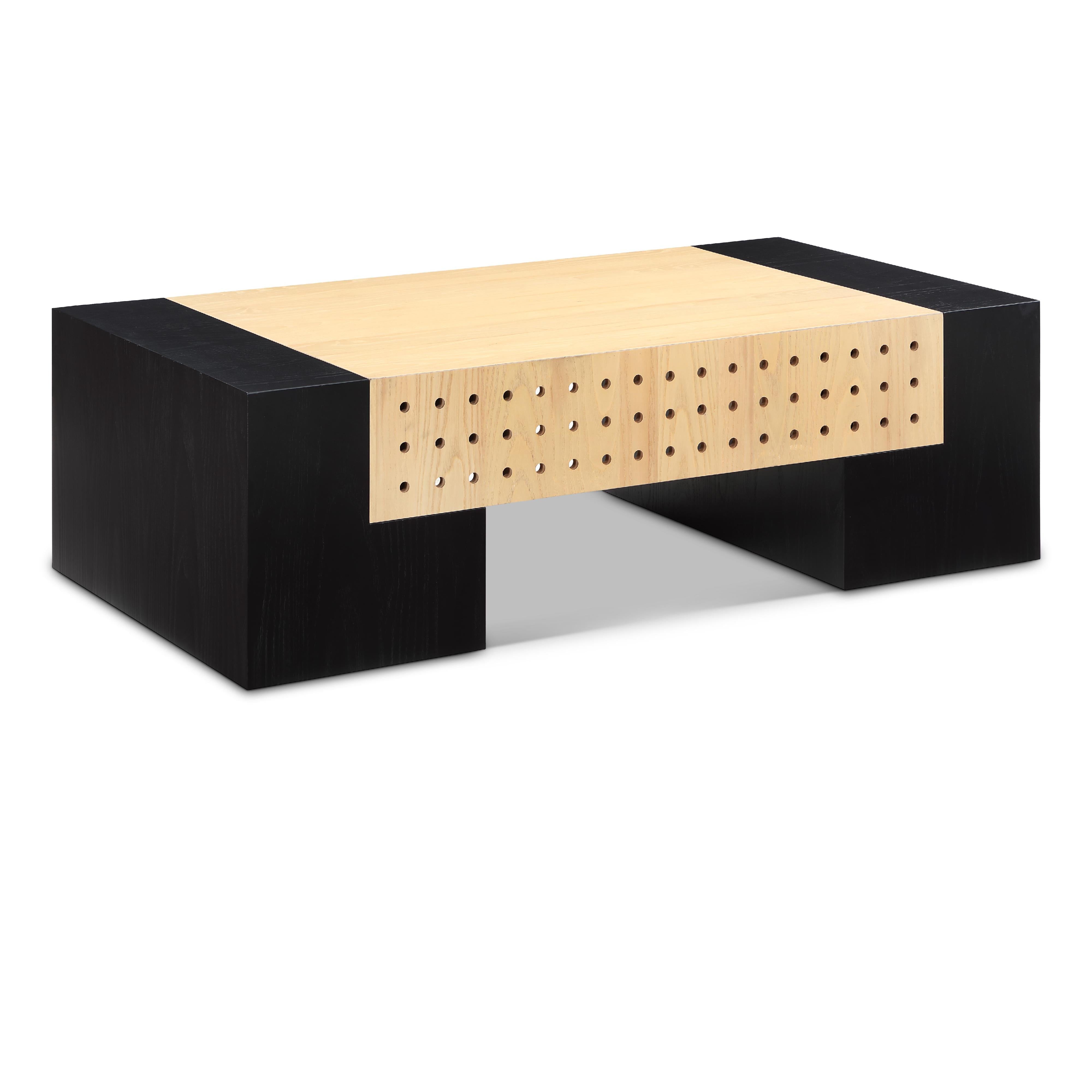 Meridian Mondrian Black Coffee Table