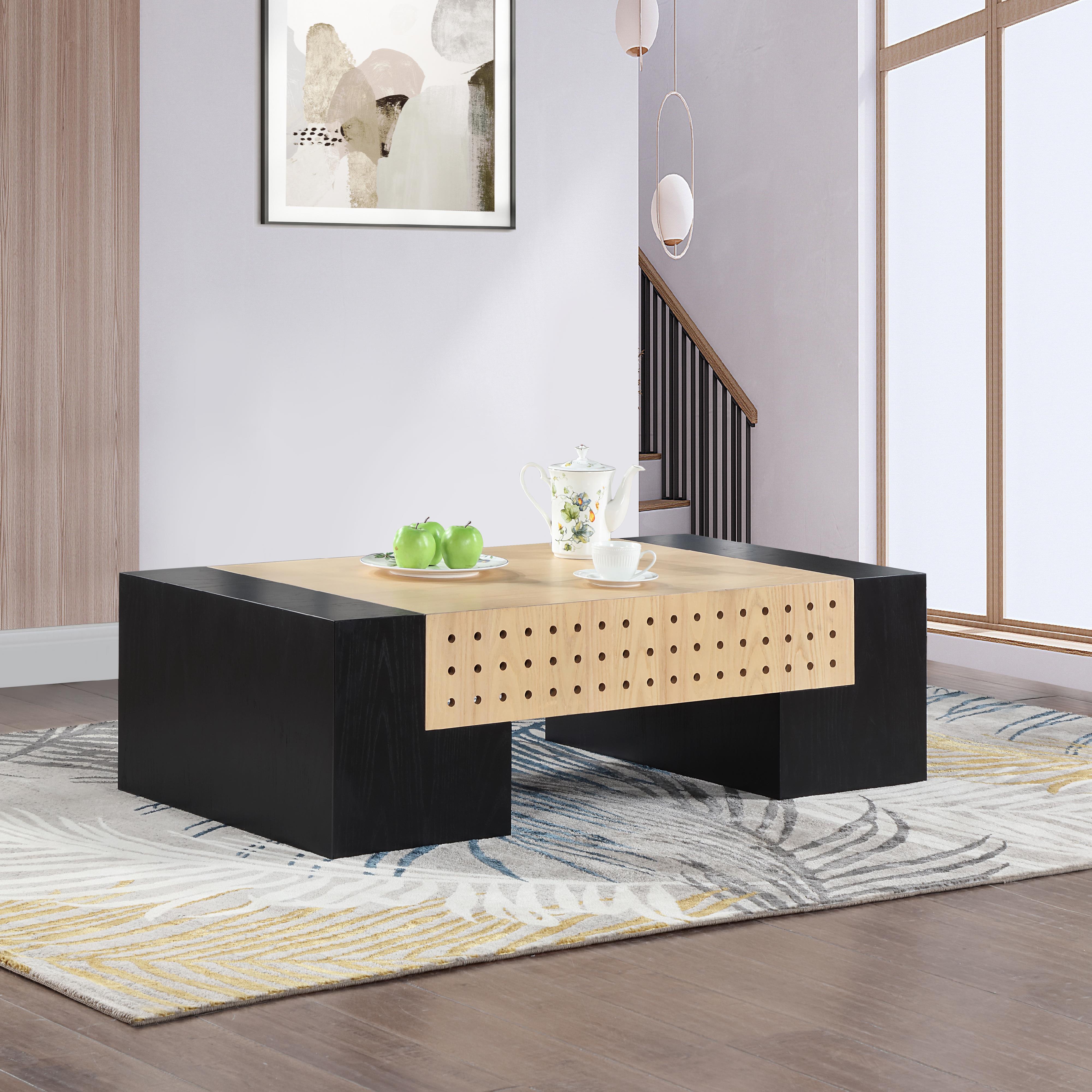 Meridian Mondrian Black Coffee Table