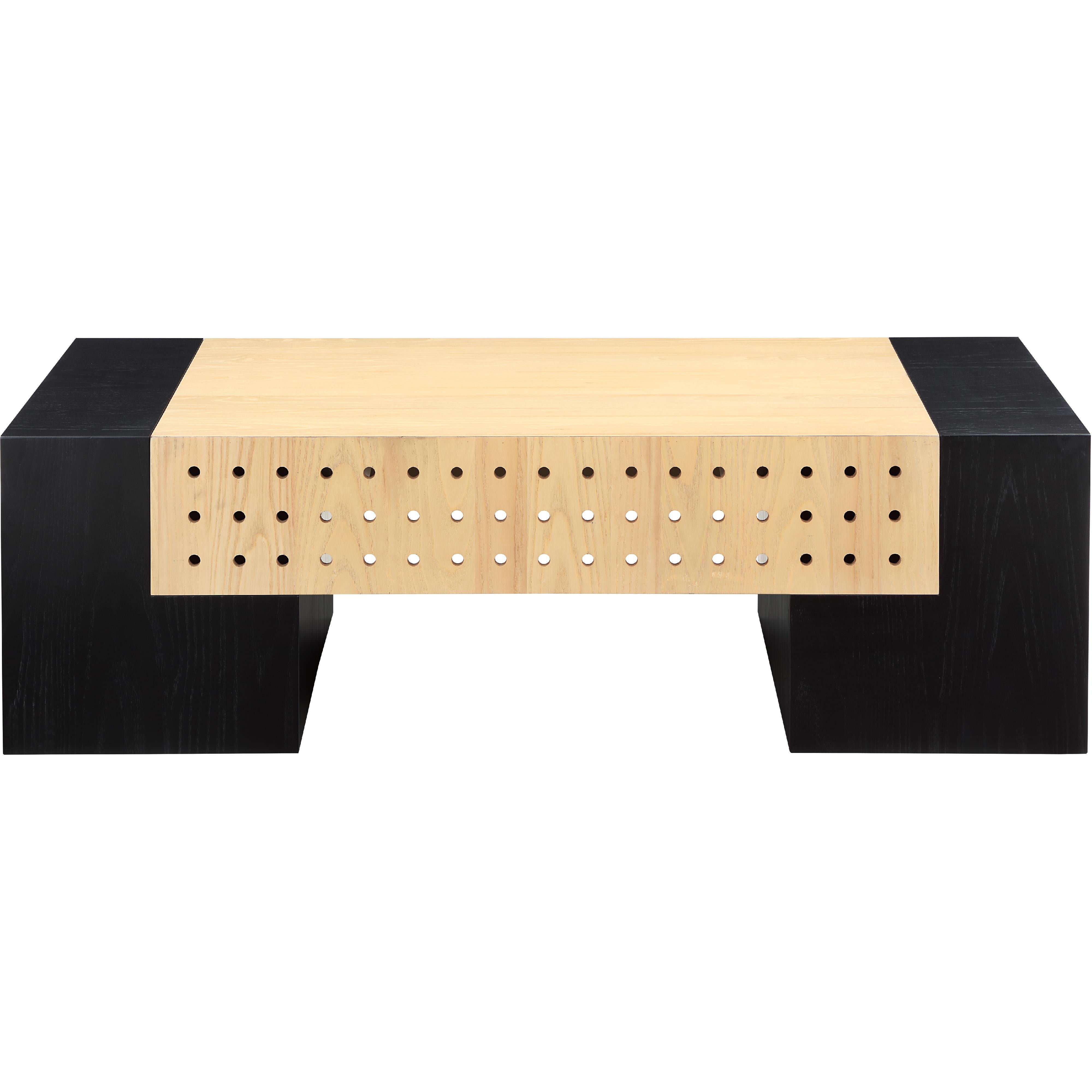 Meridian Mondrian Black Coffee Table