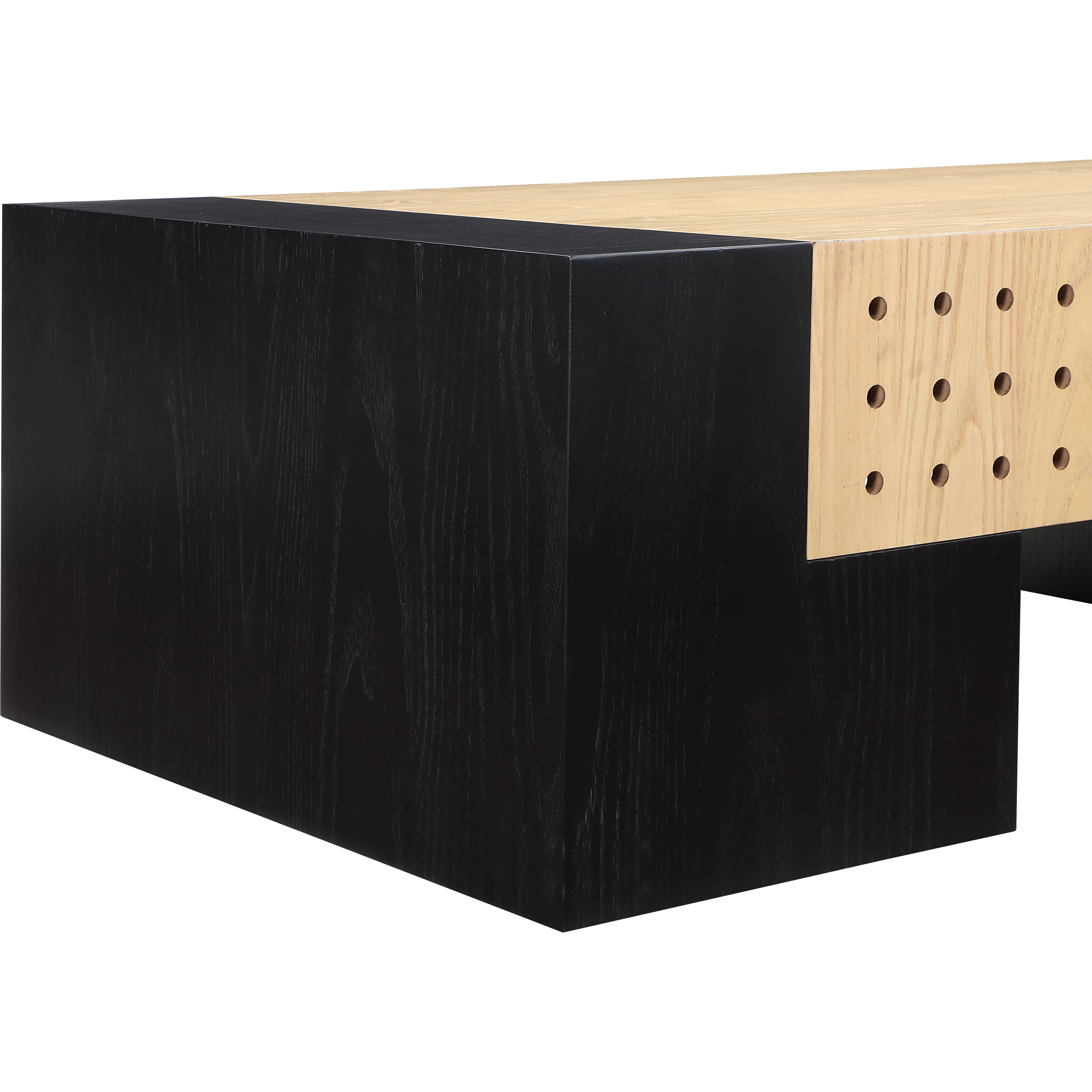 Meridian Mondrian Black Coffee Table