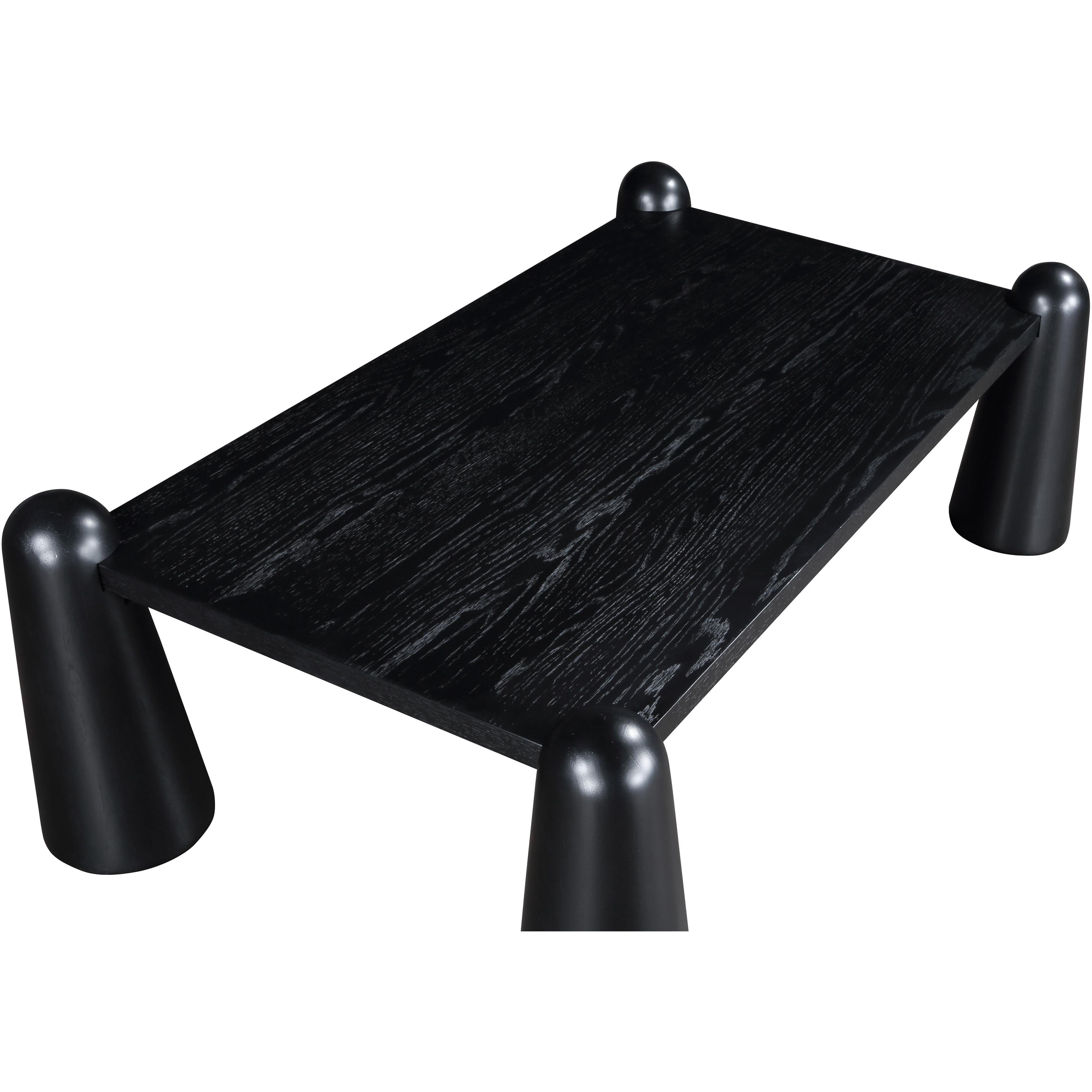 Meridian Wyndham Black Coffee Table