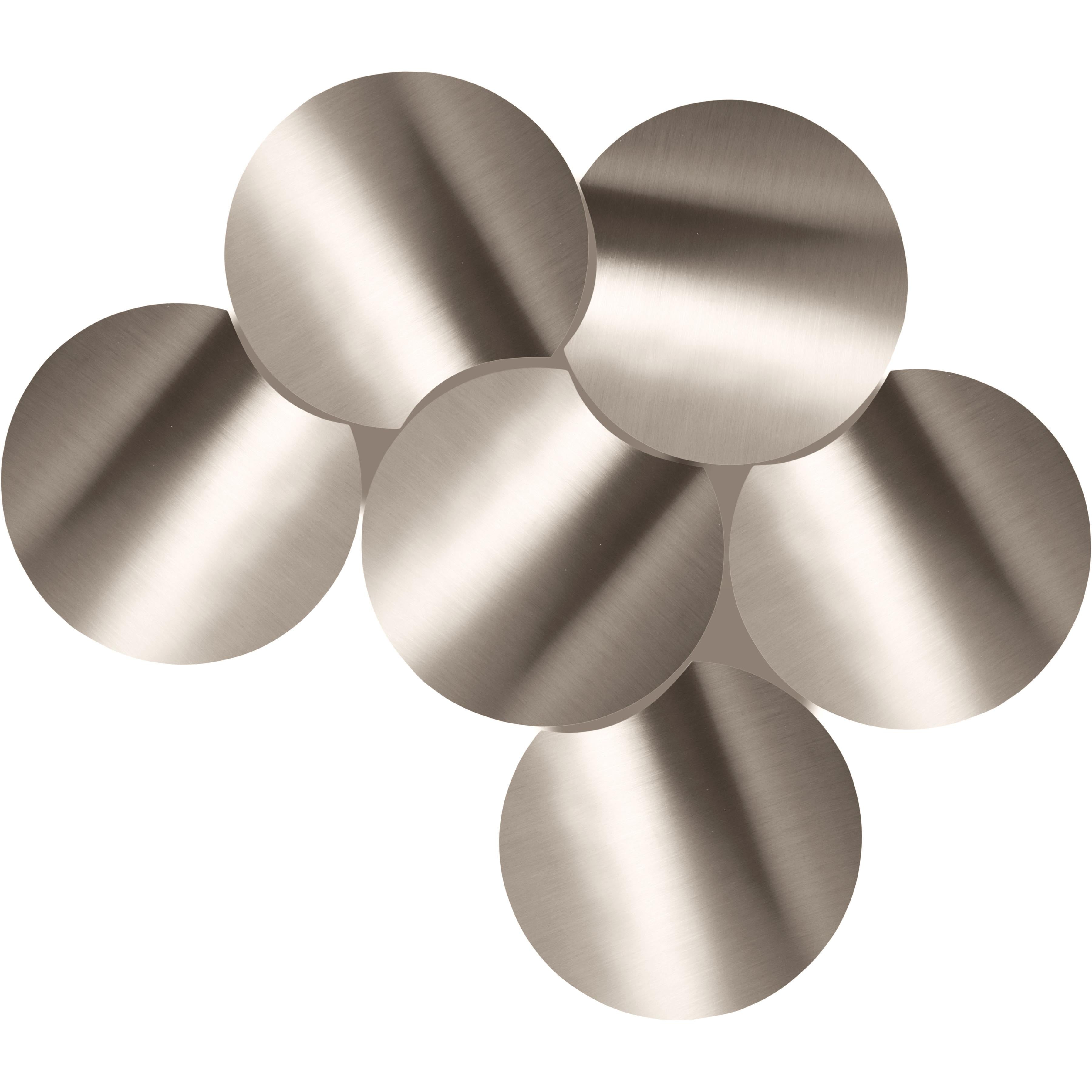 Meridian Dimple Silver Coffee Table