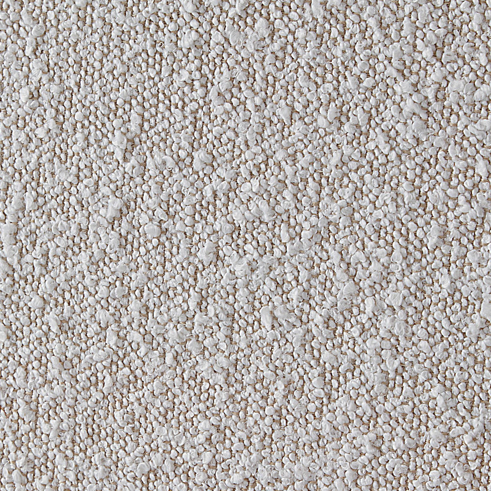 Meridian Kelly Cream Boucle Fabric Twin Bed (3 Boxes)