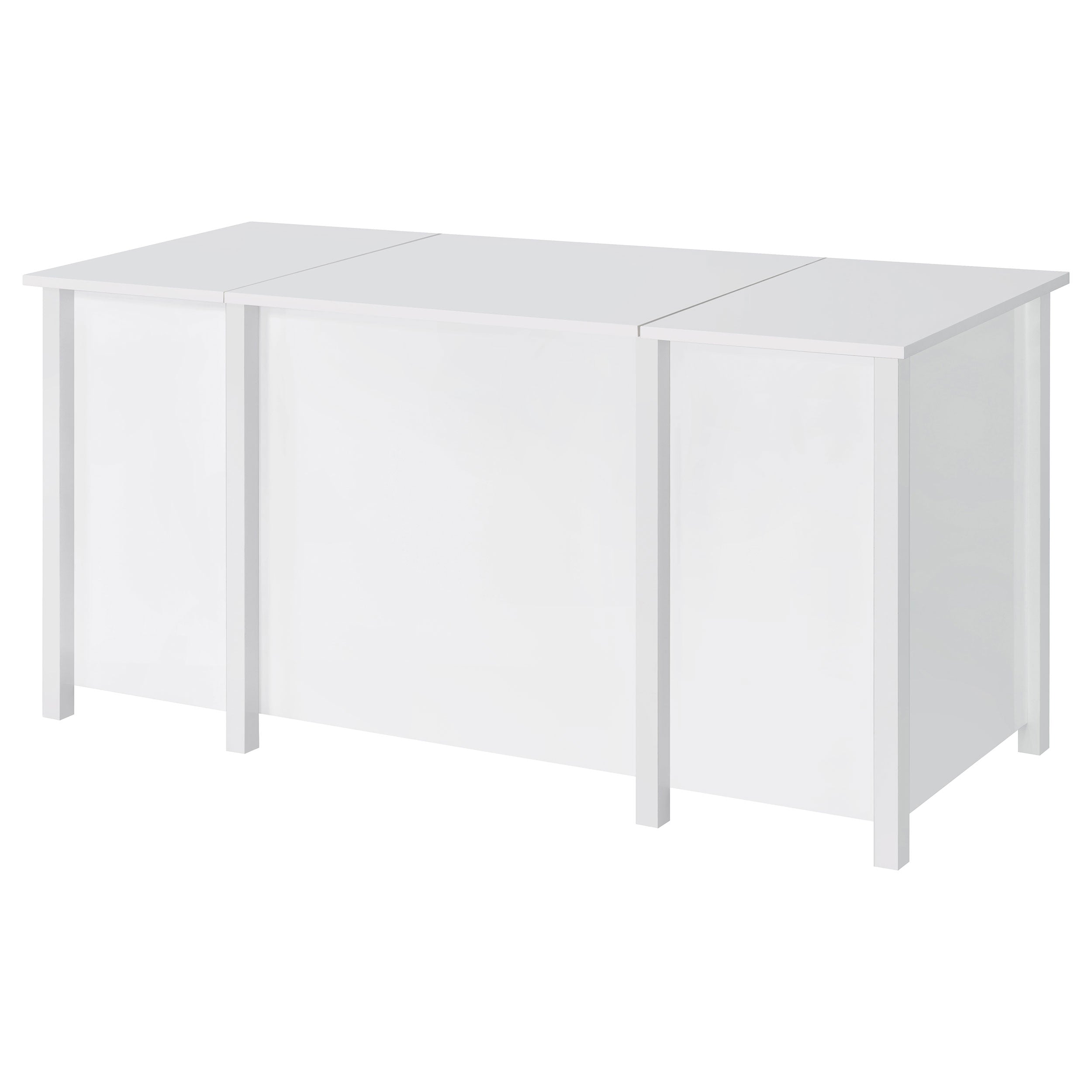 Dylan 60-inch 4-drawer Lift Top Office Desk High Gloss