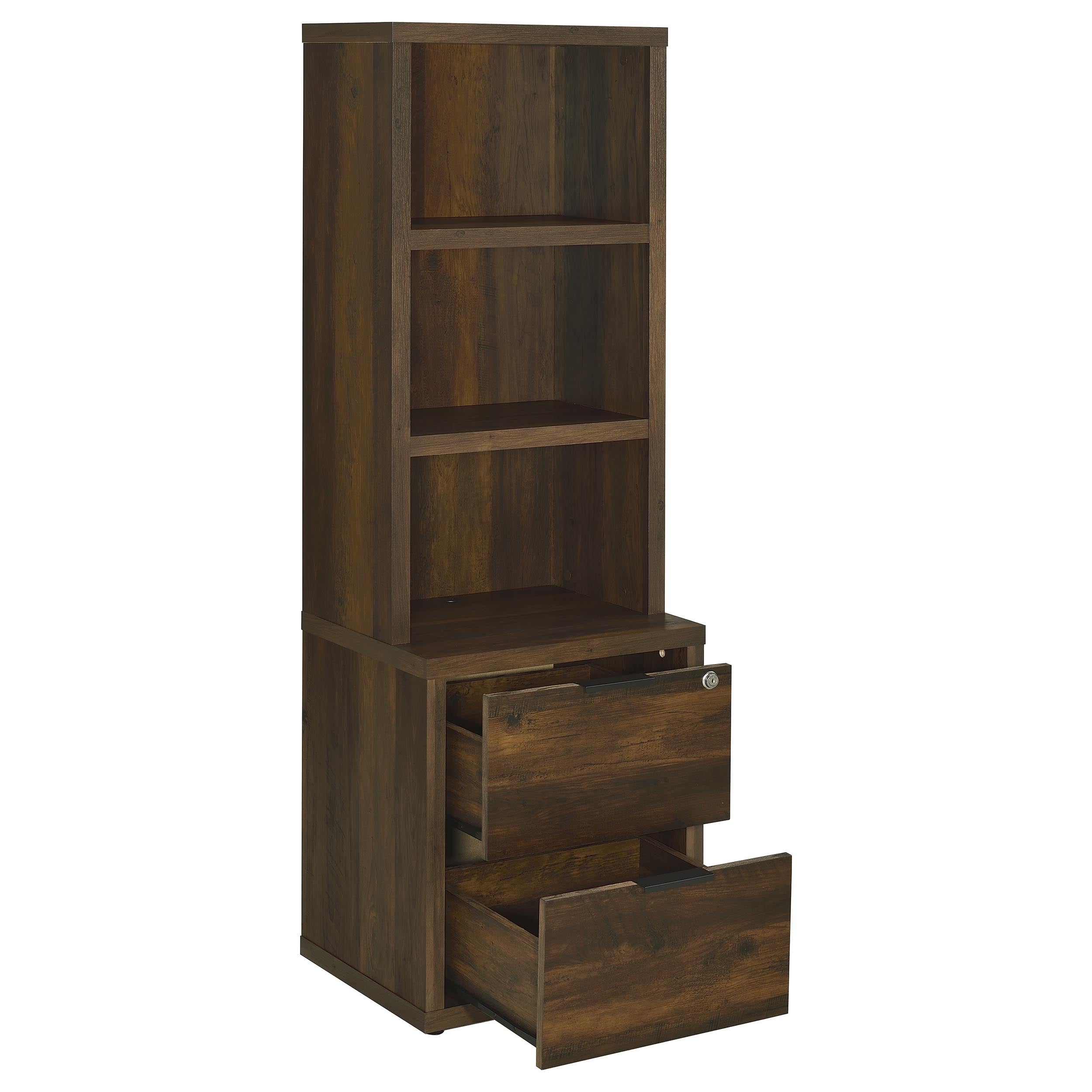 Westpark 3-piece Wall Unit Bookcase Set with USB