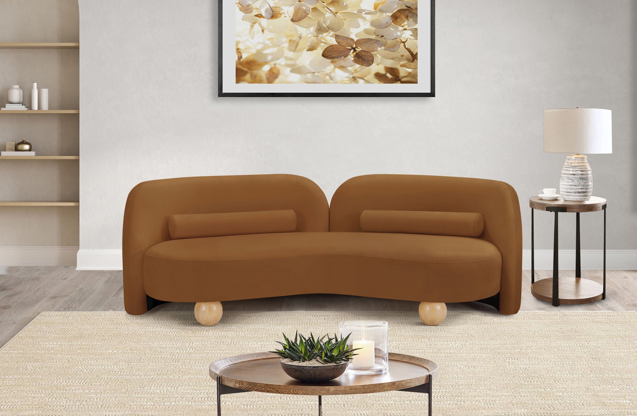 Daphne - Velvet Sofa
