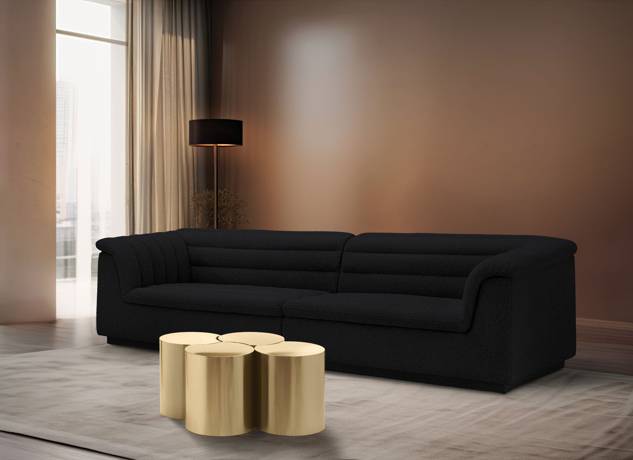 Dimple - 4 Piece Modular Coffee Table