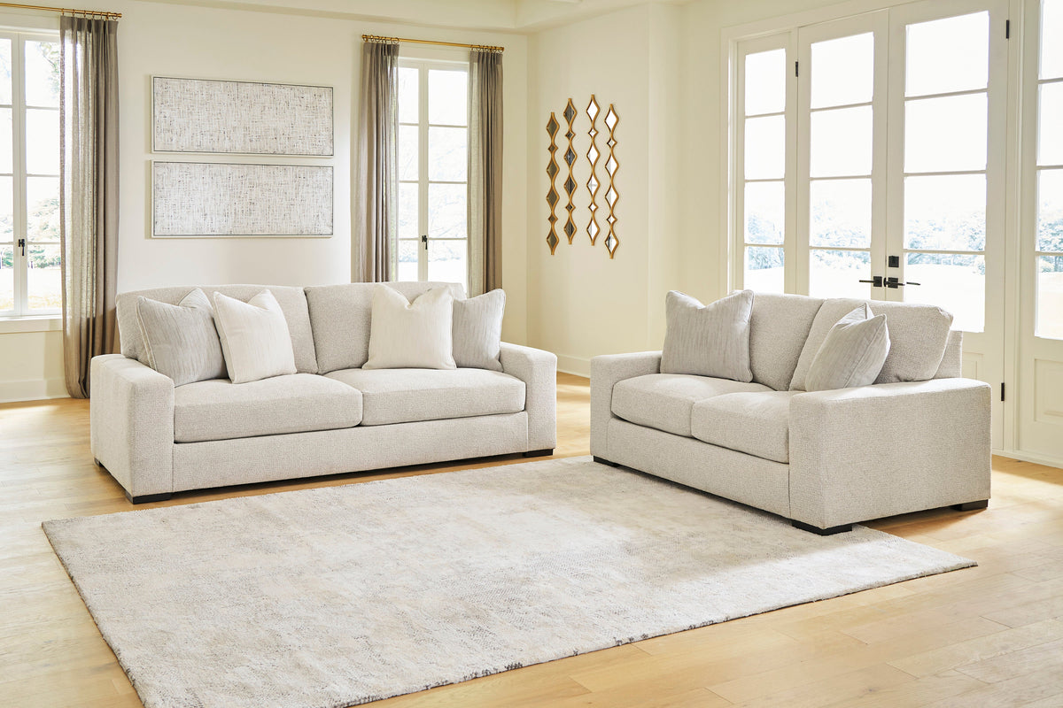 Conlee-Pike Linen Boucle Sofa & Loveseat Set