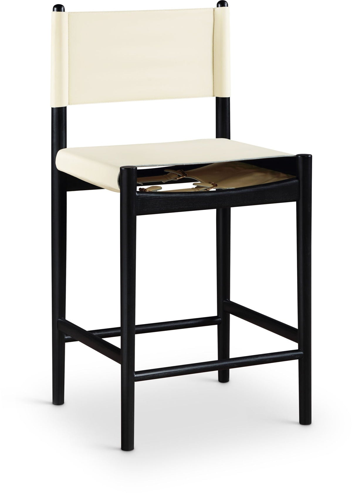 Rawlins - Counter Stool with Black Frame