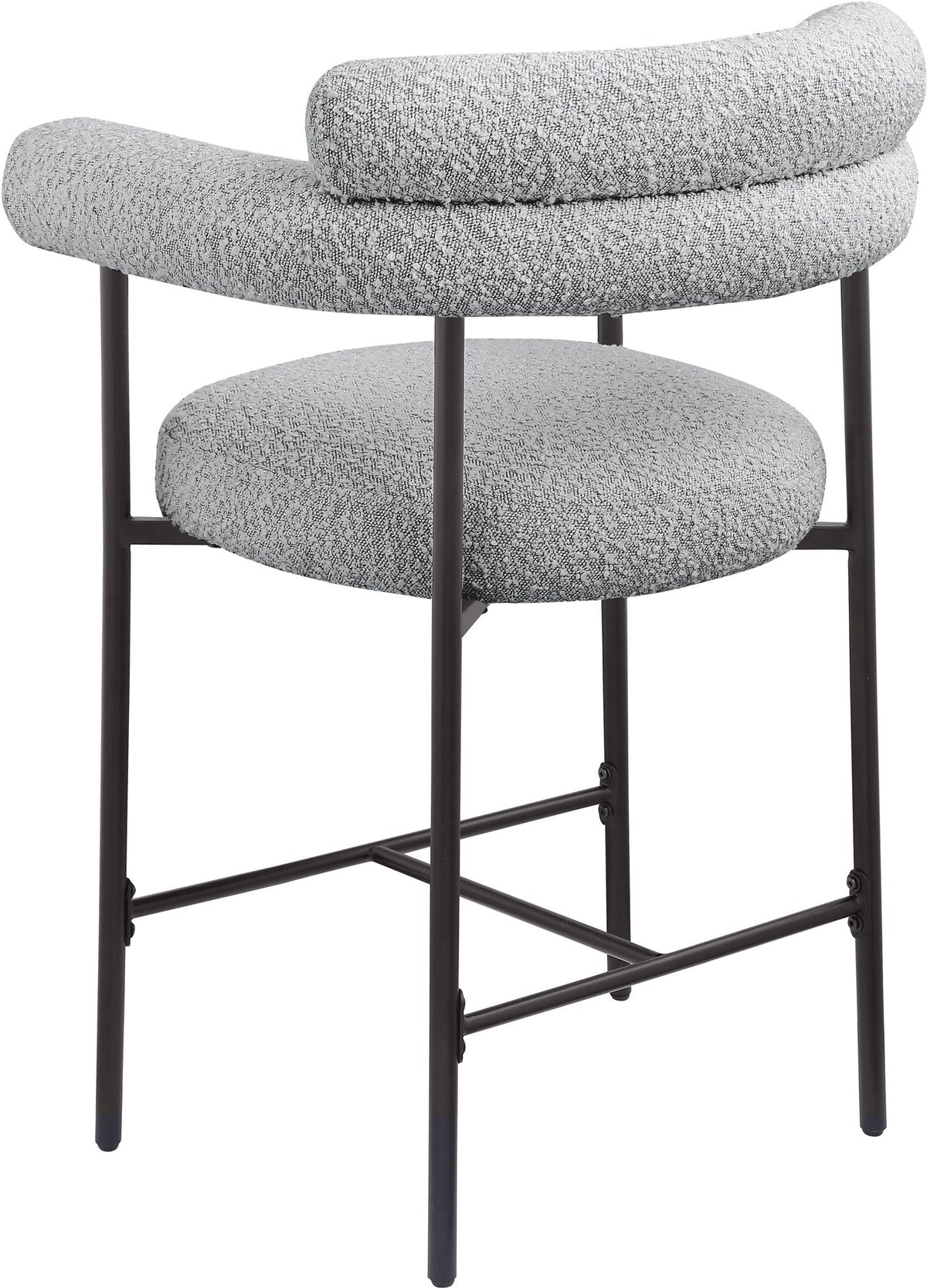 Blake - Counter Stool (Set of 2) with Black Base