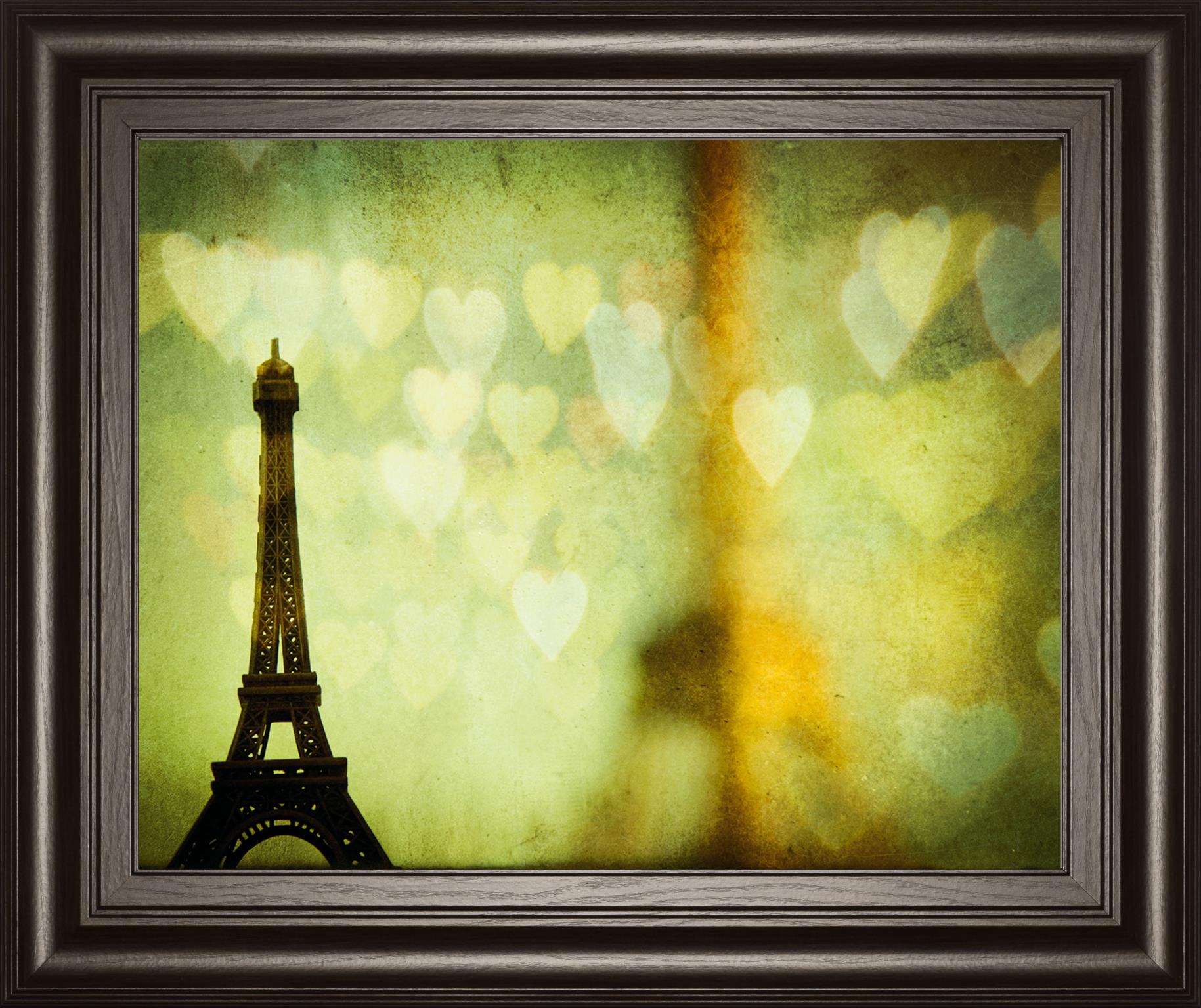 Wishful Hearts Ii By Irene Suchucki 22X26 Framed Print