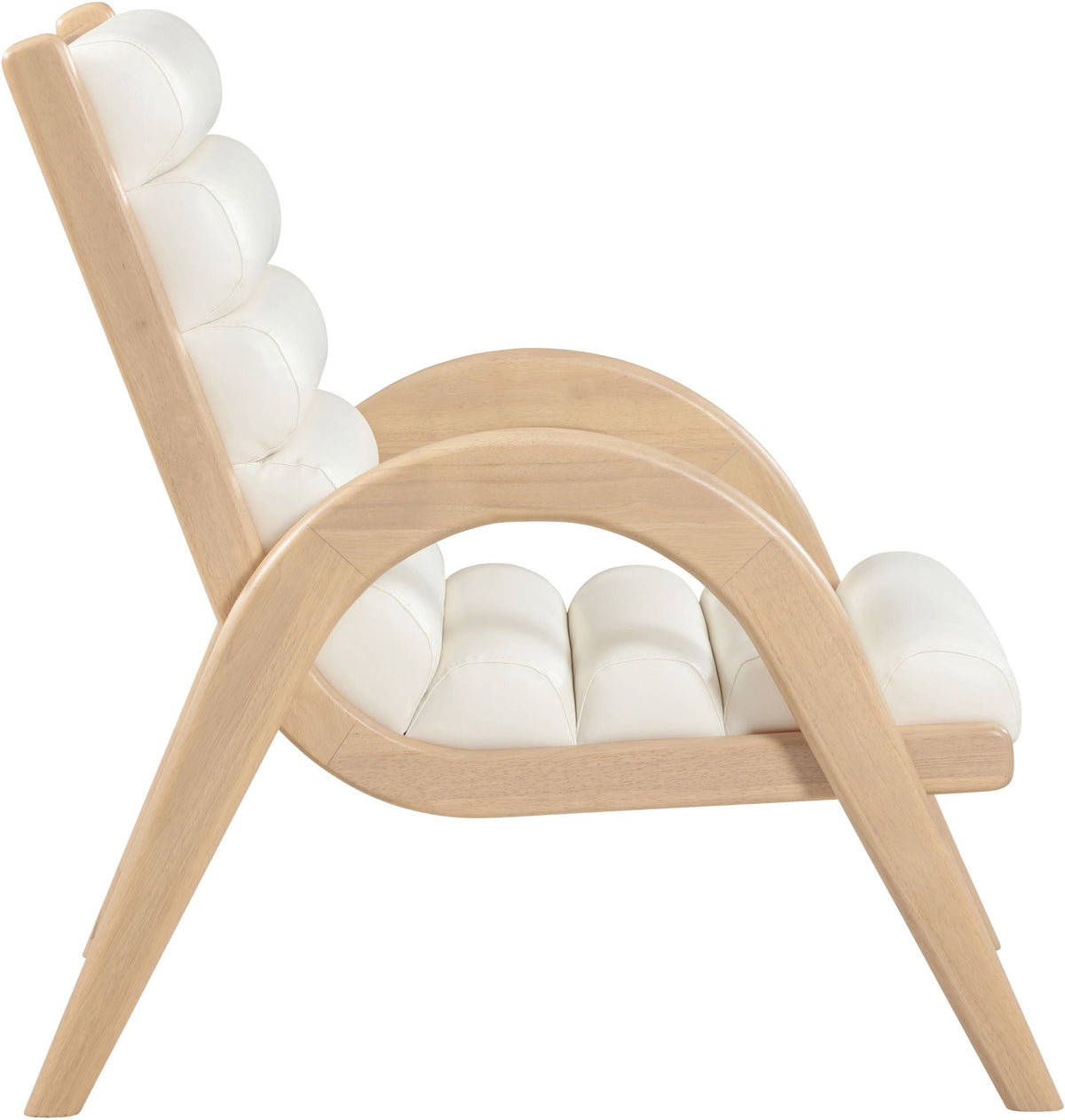 Randal - Accent Chair with Natural Frame