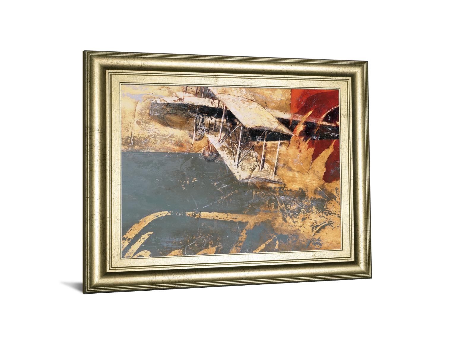 Wheels And Wings By Aliaga, C. 22X26 Framed Print