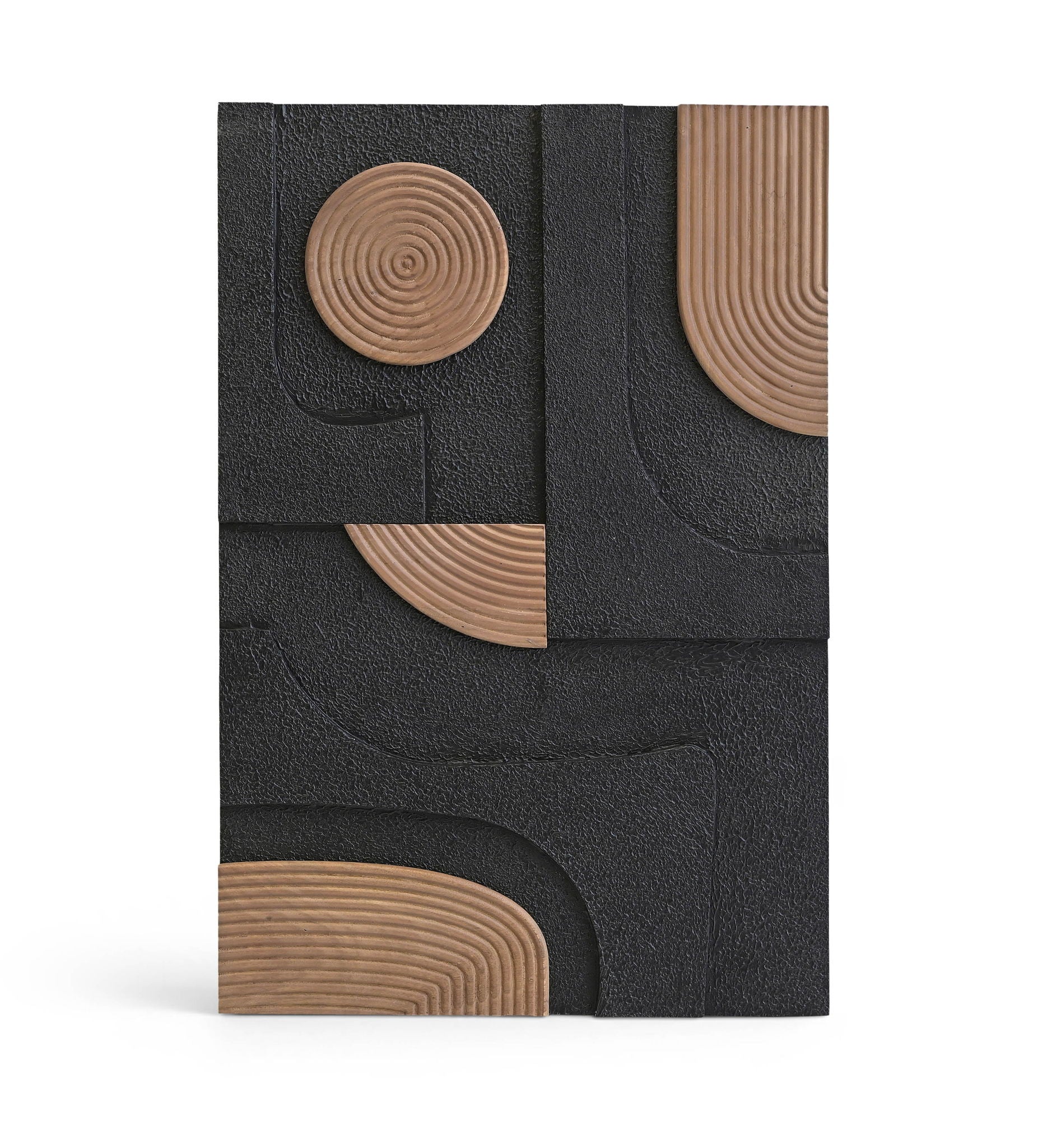Element - Mango Wood Wall Decor - Black
