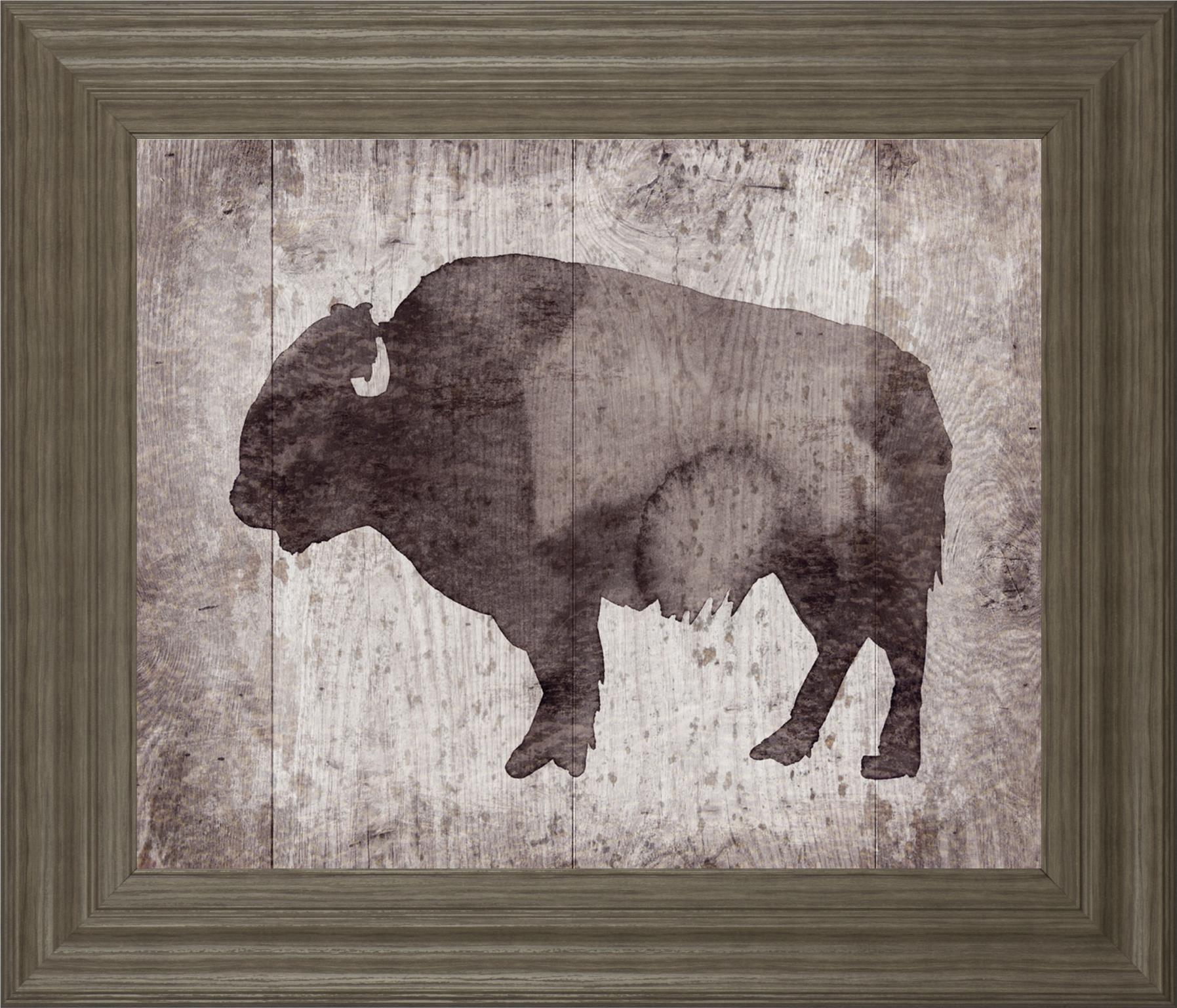 Wildness Ii-Timber By Sandra Jacobs 22X26 Framed Print