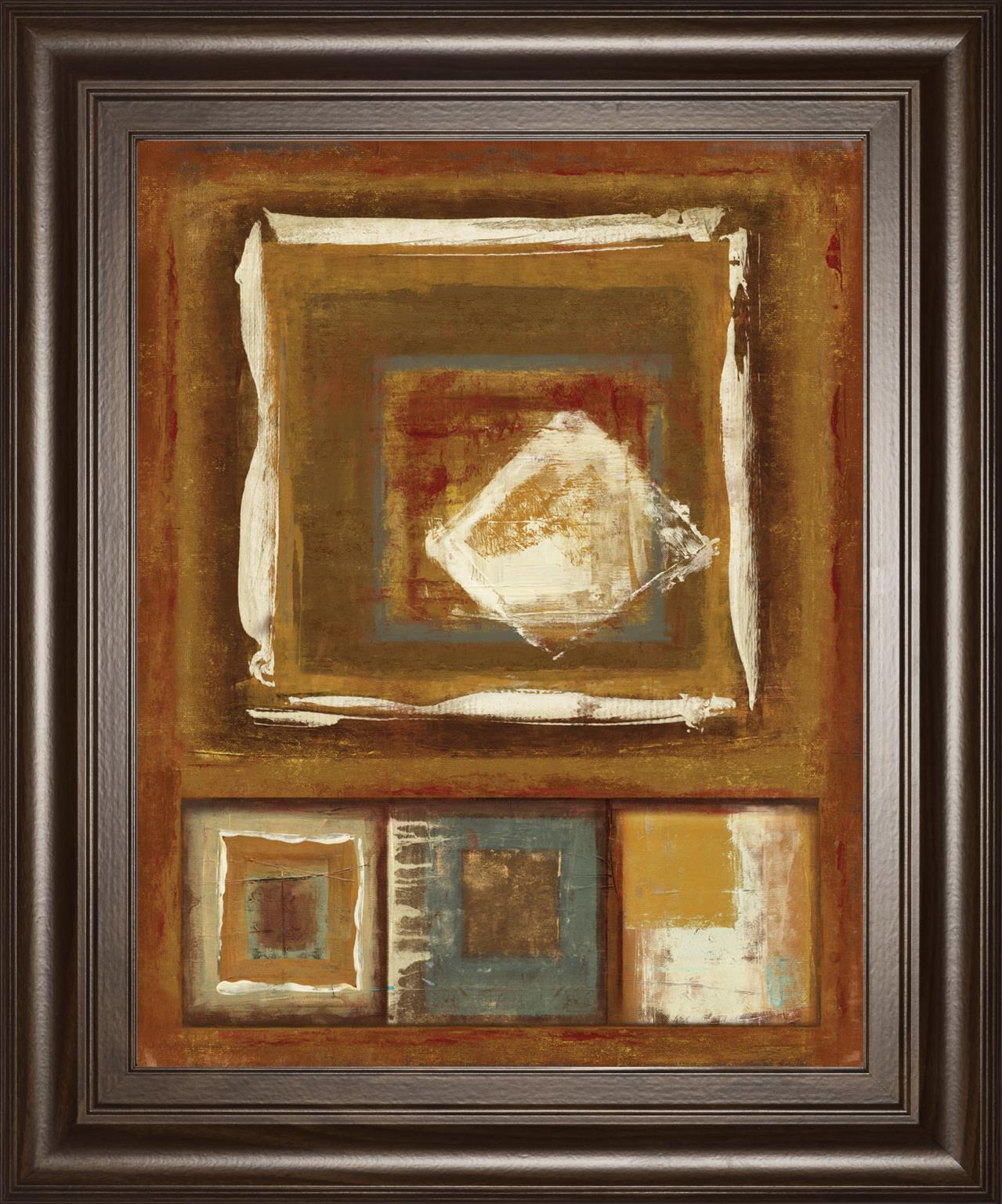 White Diamond By Jenny Siekmann 22X26 Framed Print