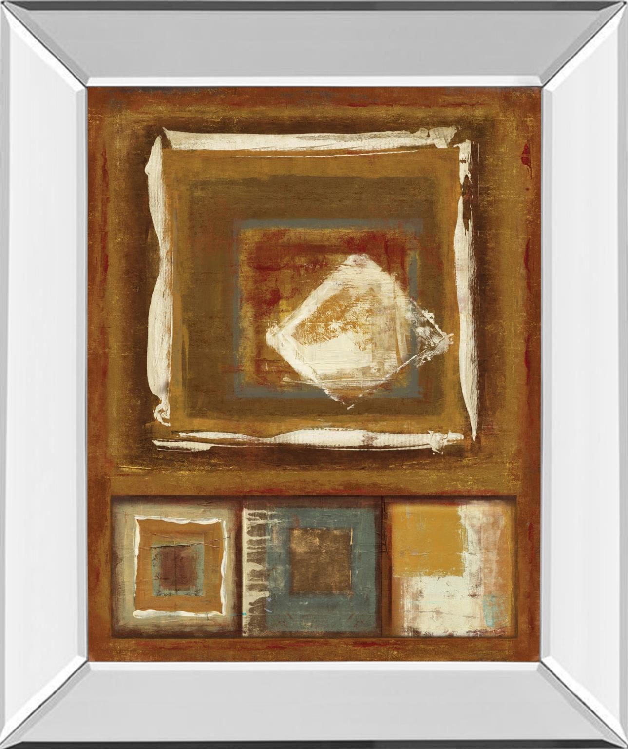 White Diamond By Jenny Siekmann 22X26 Mirror Frame Print