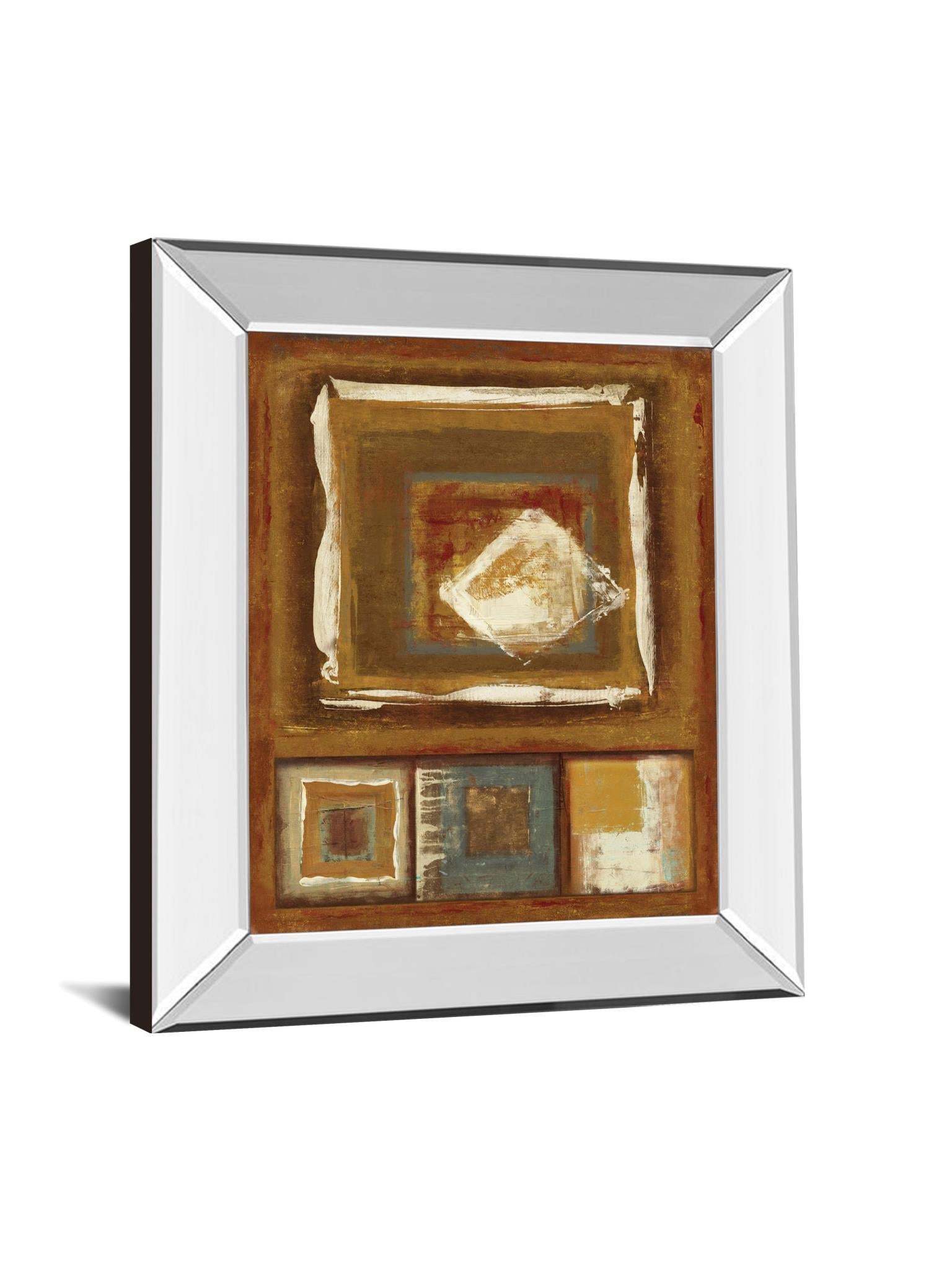 White Diamond By Jenny Siekmann 22X26 Mirror Frame Print