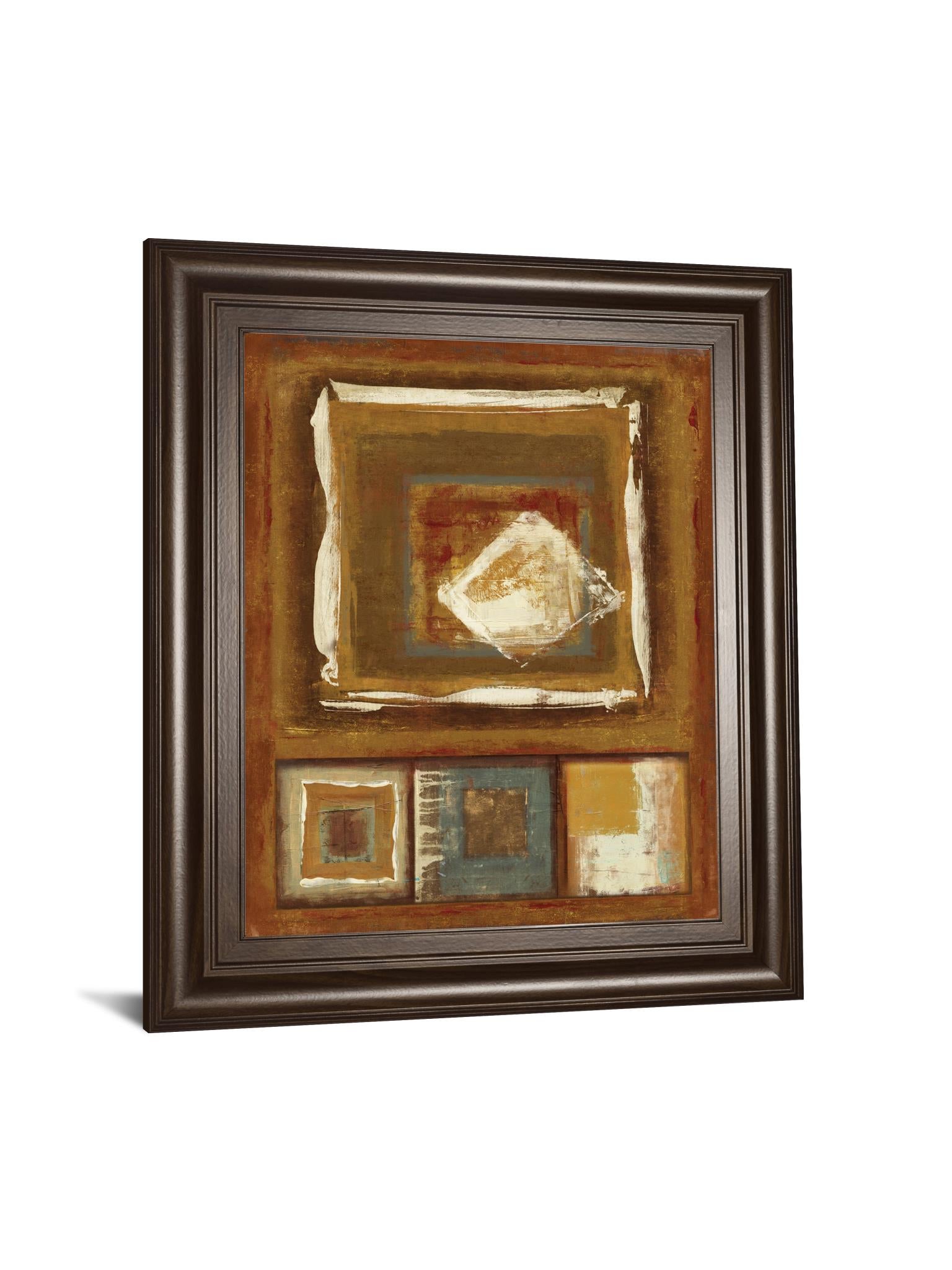 White Diamond By Jenny Siekmann 22X26 Framed Print