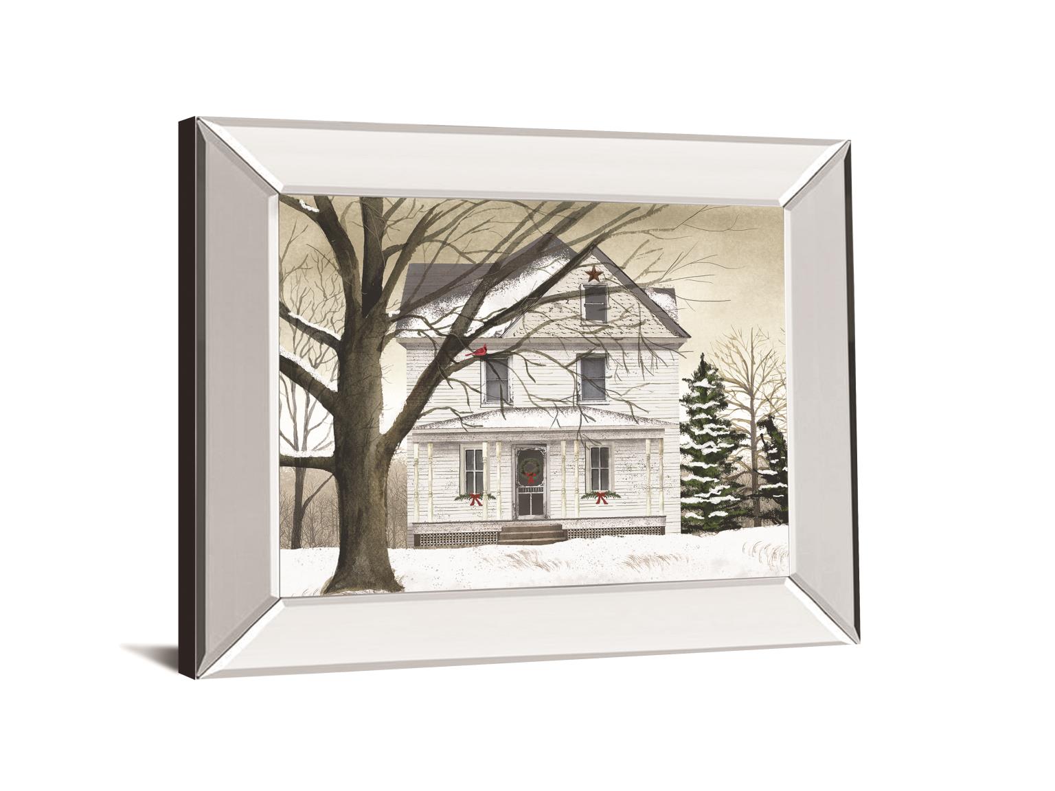 Winter Porch By Billy Jacobs 22X26 Mirror Frame Print
