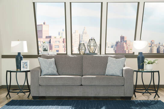 Ashley 8721439 Queen Sleeper Sofa — Memory Foam Mattress Included