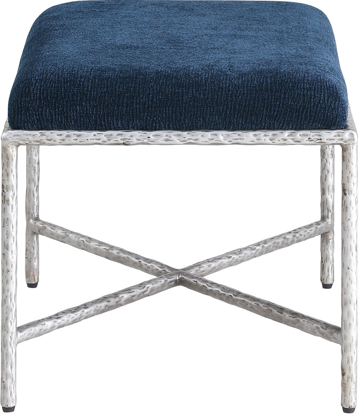 Valley - Bench with Silver Frame