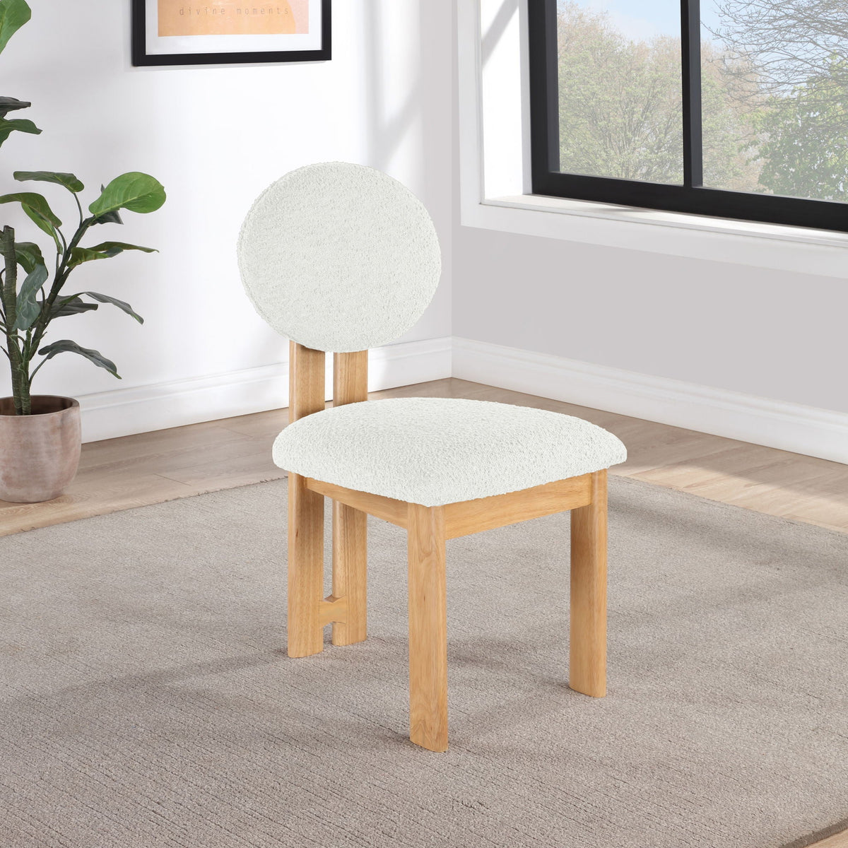 Napa - Dining Chair (Set of 2) with Natural Legs