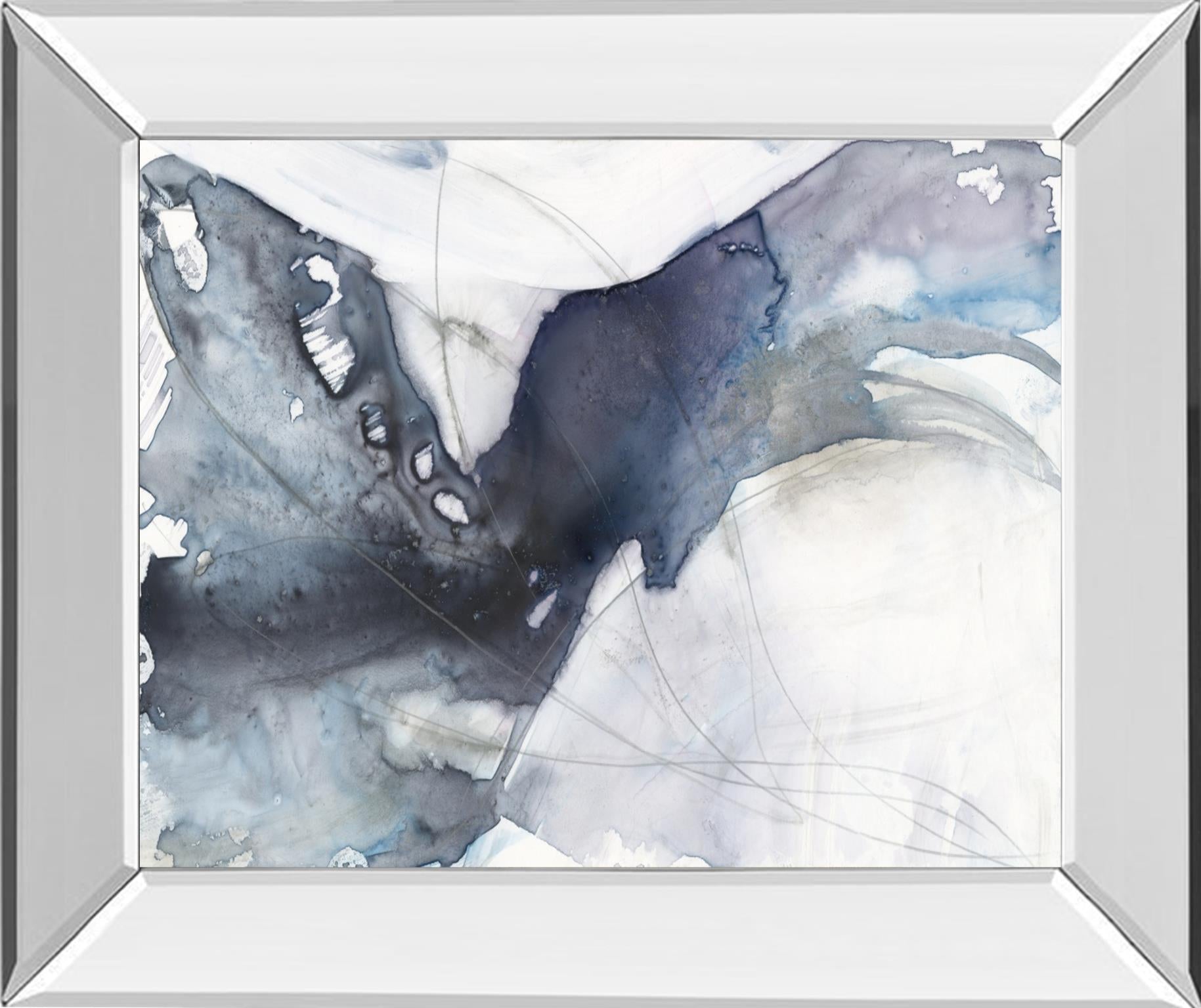 Agate Wave I By Jennifer Goldberger 22X26 Mirror Frame Print