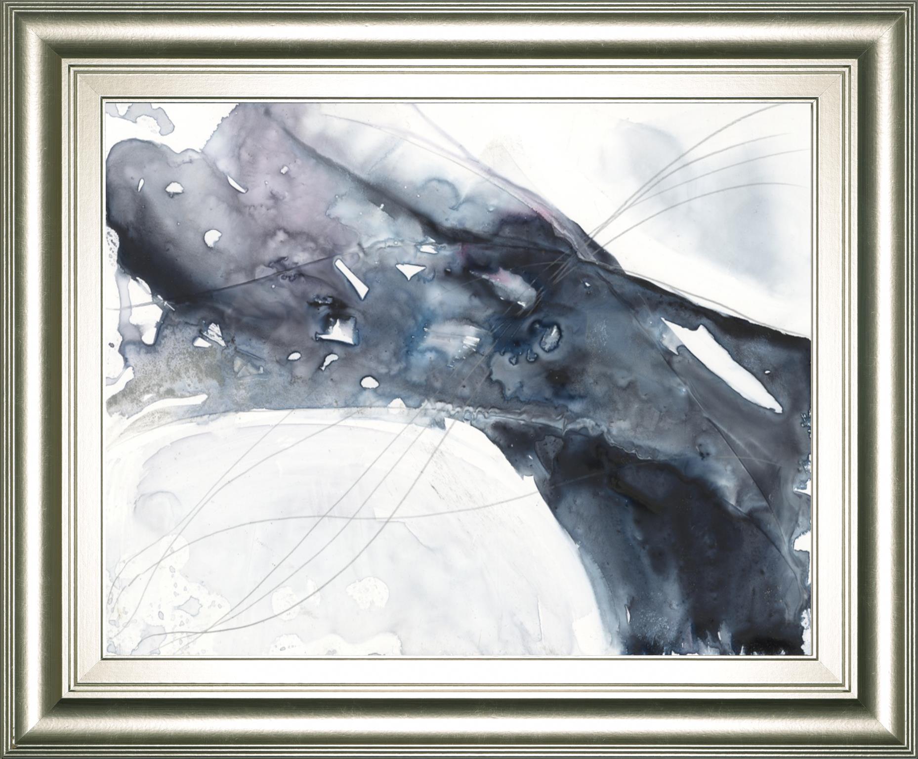 Agate Wave Ii By Jennifer Goldberger 22X26 Framed Print