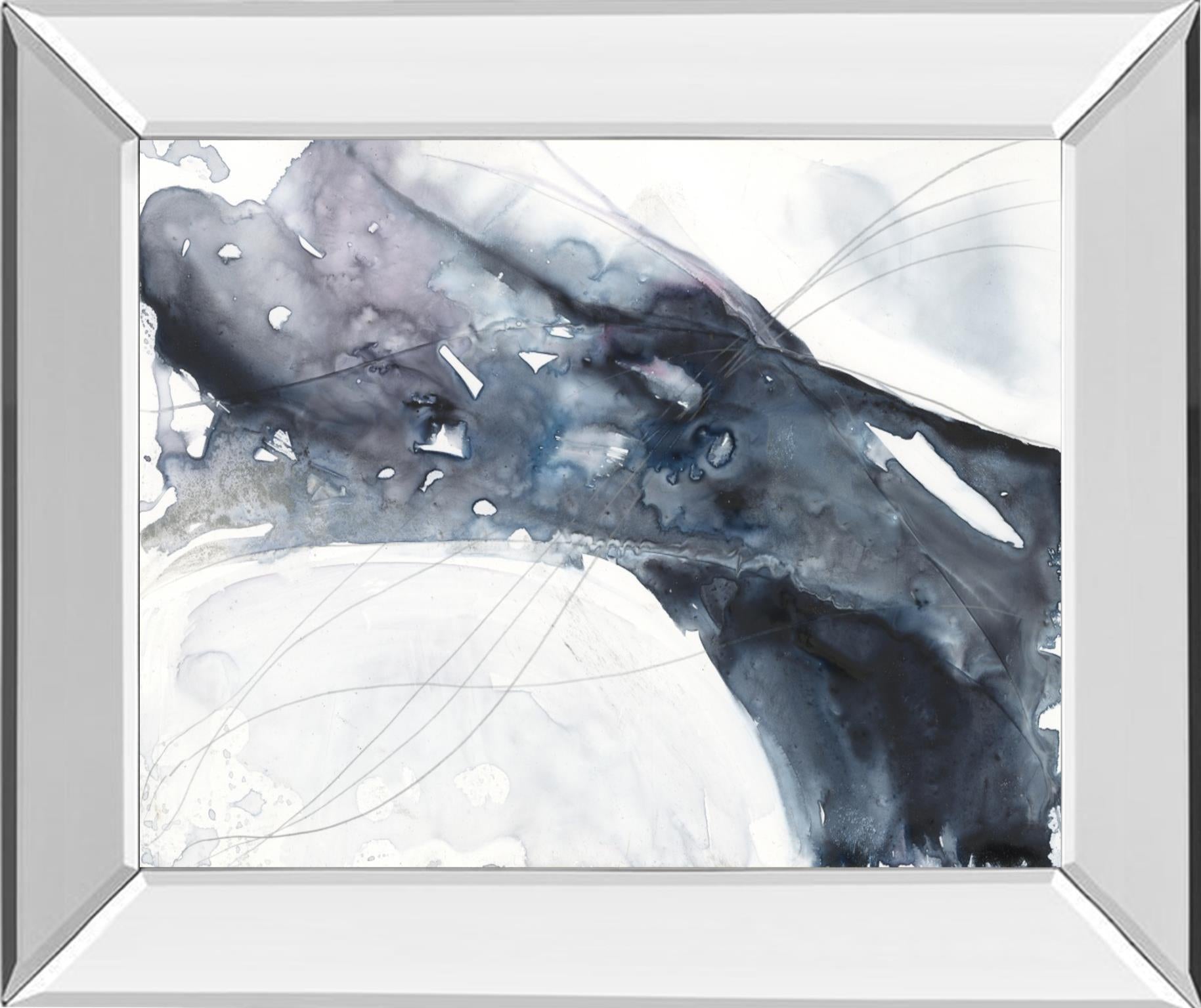 Agate Wave Ii By Jennifer Goldberger 22X26 Mirror Frame Print