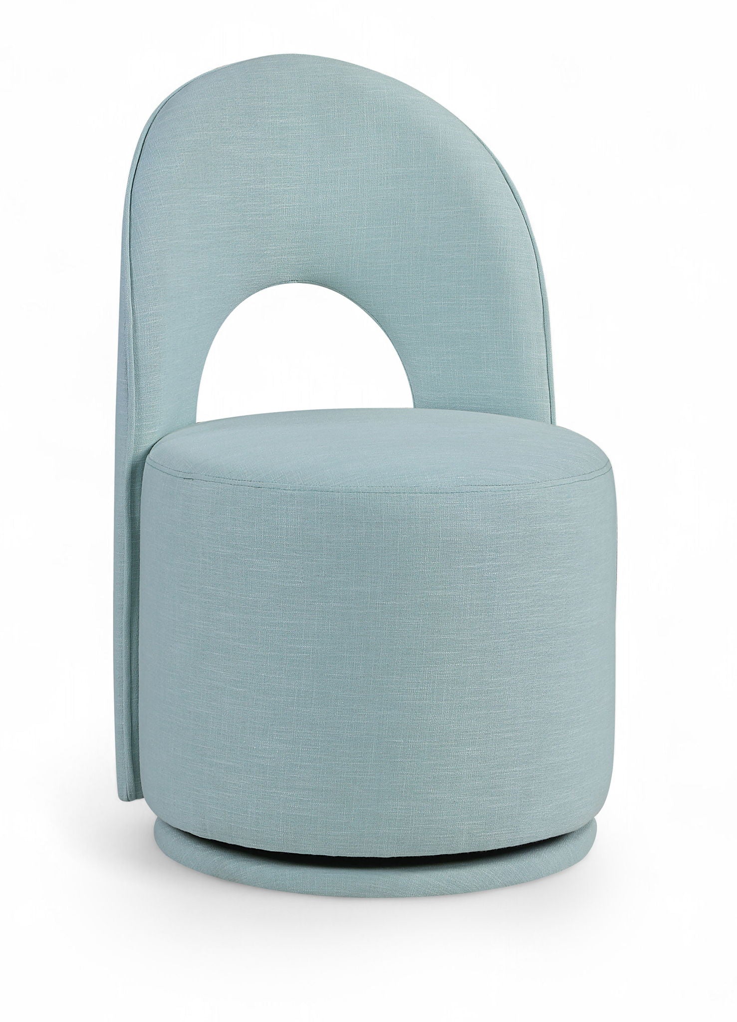Cirelle - Linen Textured Performance Fabric Dining Chair (Set of 2)