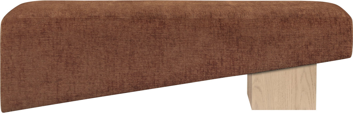 Alora - Bench with Light Brown Base