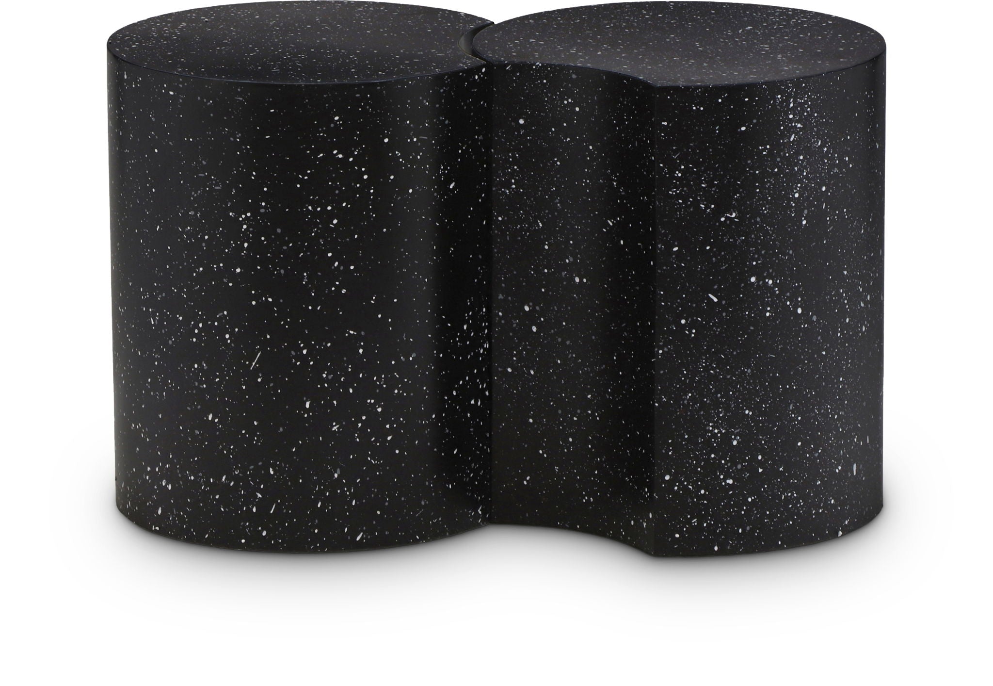 Dimple - End Table - Terazzo Finish