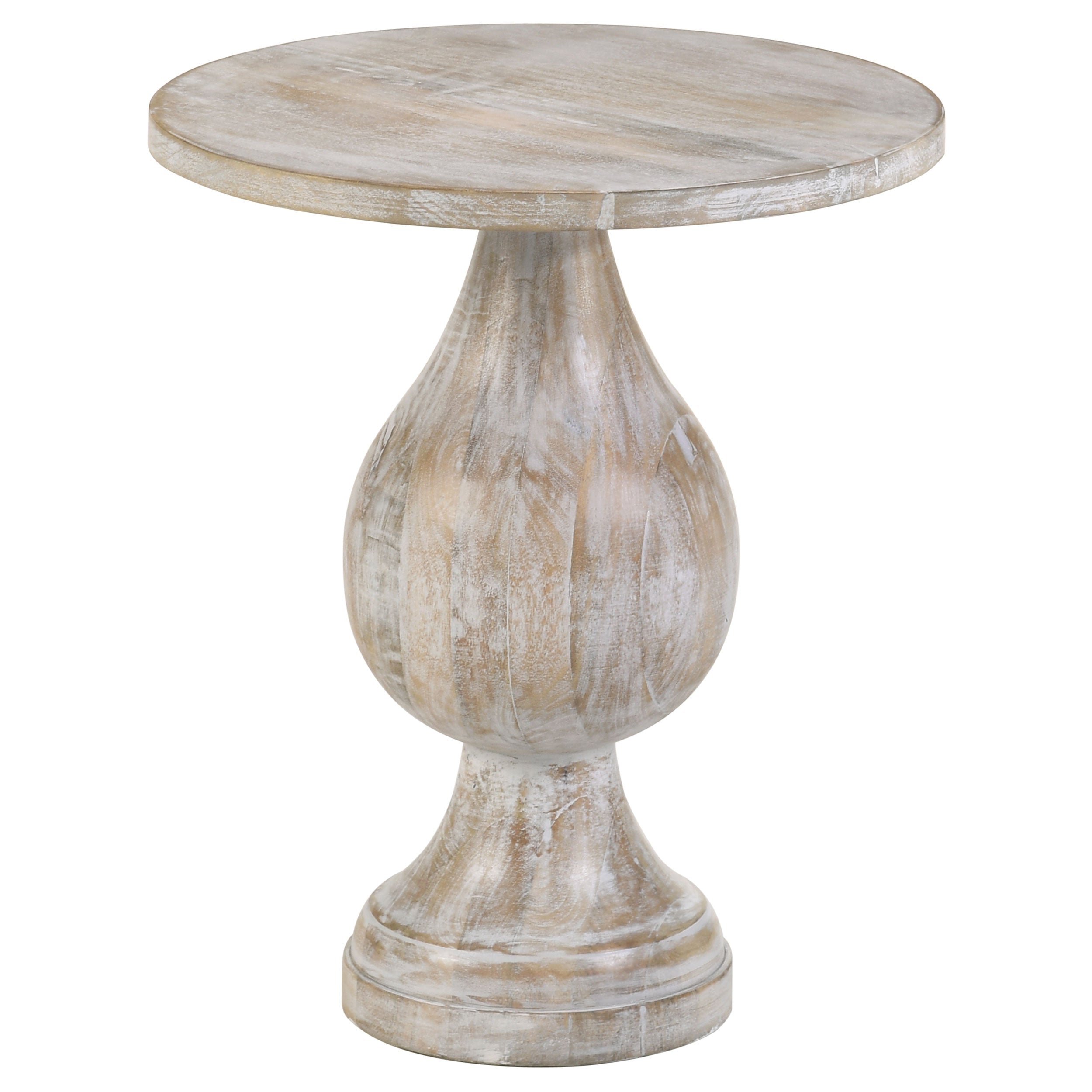 Dianella Round Pedestal Base Accent Side Table