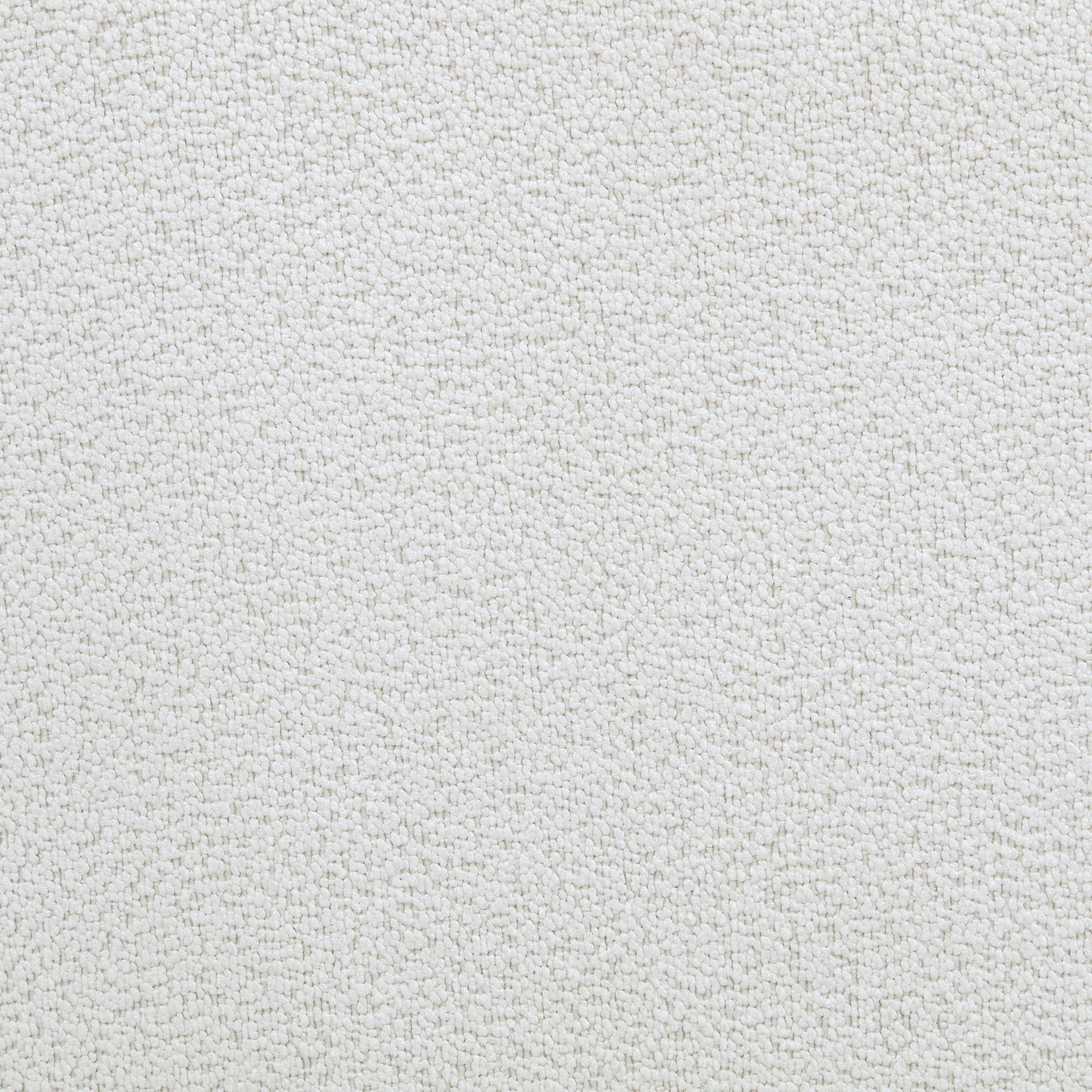 Remuda Boucle Upholstered Round Storage Ottoman Ivory