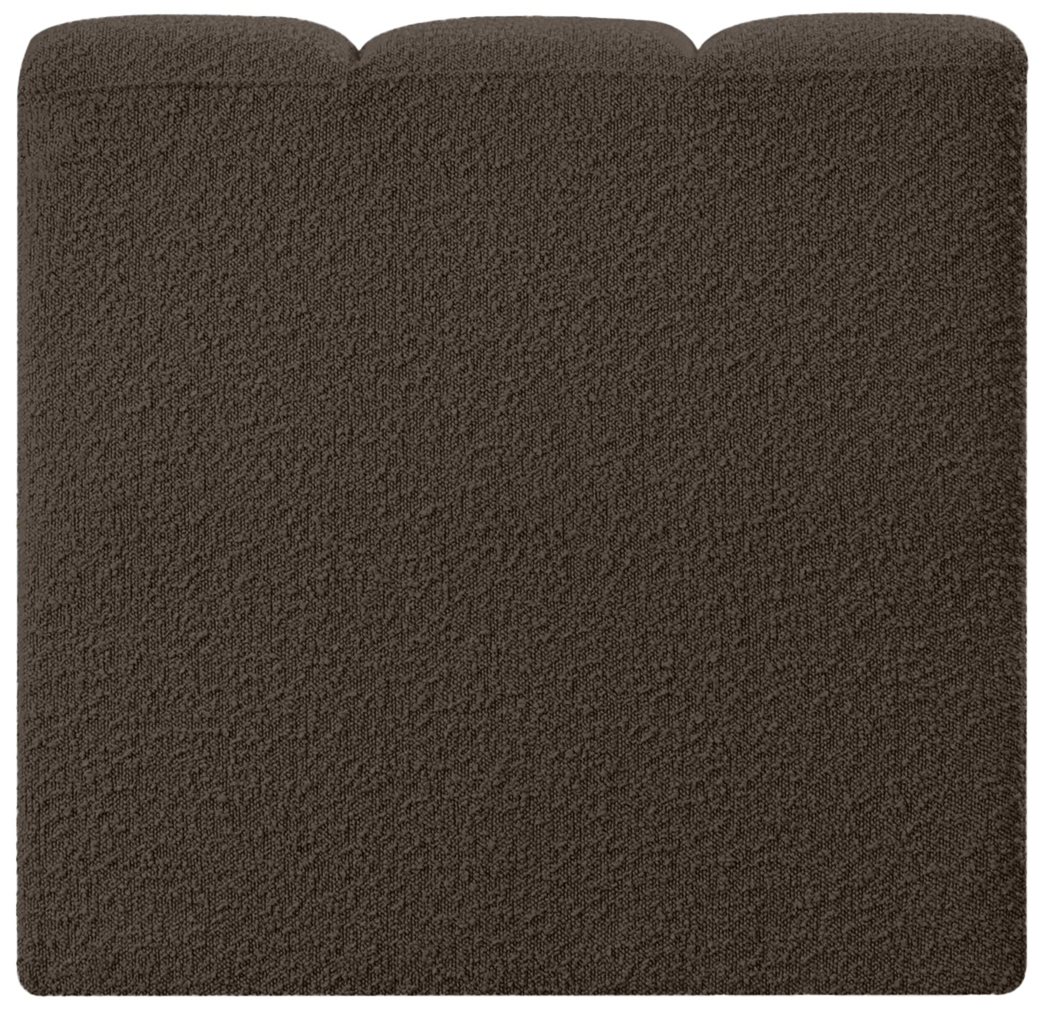 Arc - Boucle Fabric Straight Chair