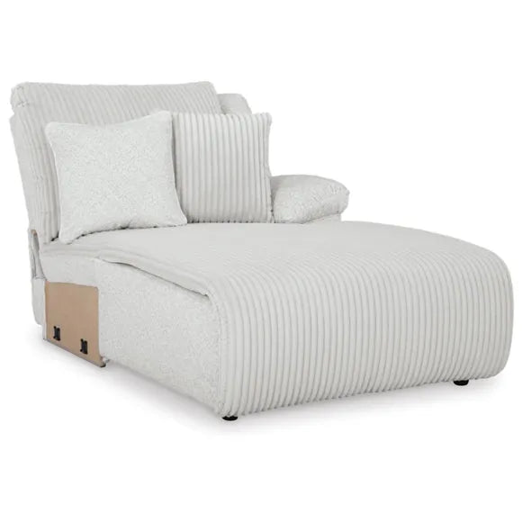 Top Tier Fossil 6-Piece Reclining Sectional — Press-Back Chaise