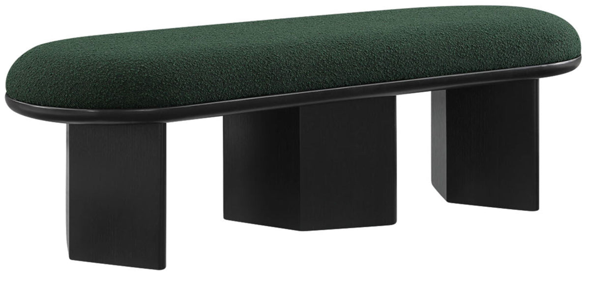 Wilshire - Bench with Black Base