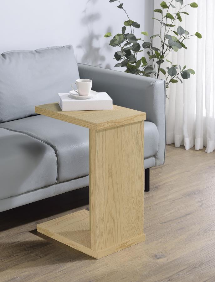 Clower Engineered Wood C-Shaped Sofa Side Table