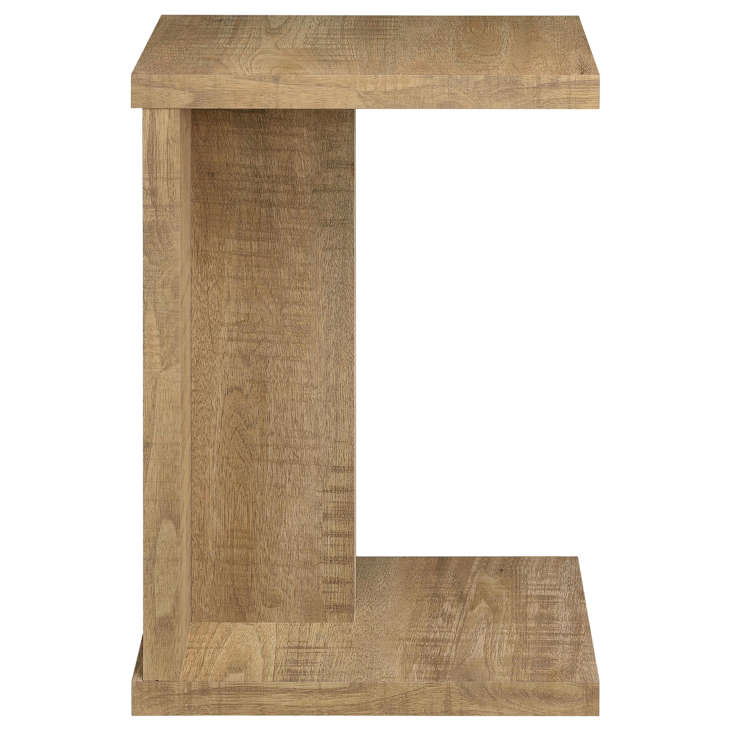 Clower Engineered Wood C-Shaped Sofa Side Table