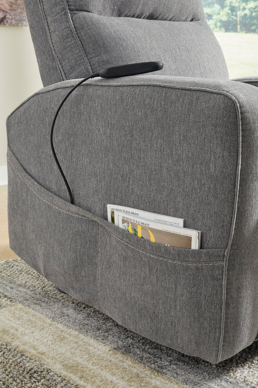 Ashley 9370412 - Power Lift Recliner (Heat/Massage)