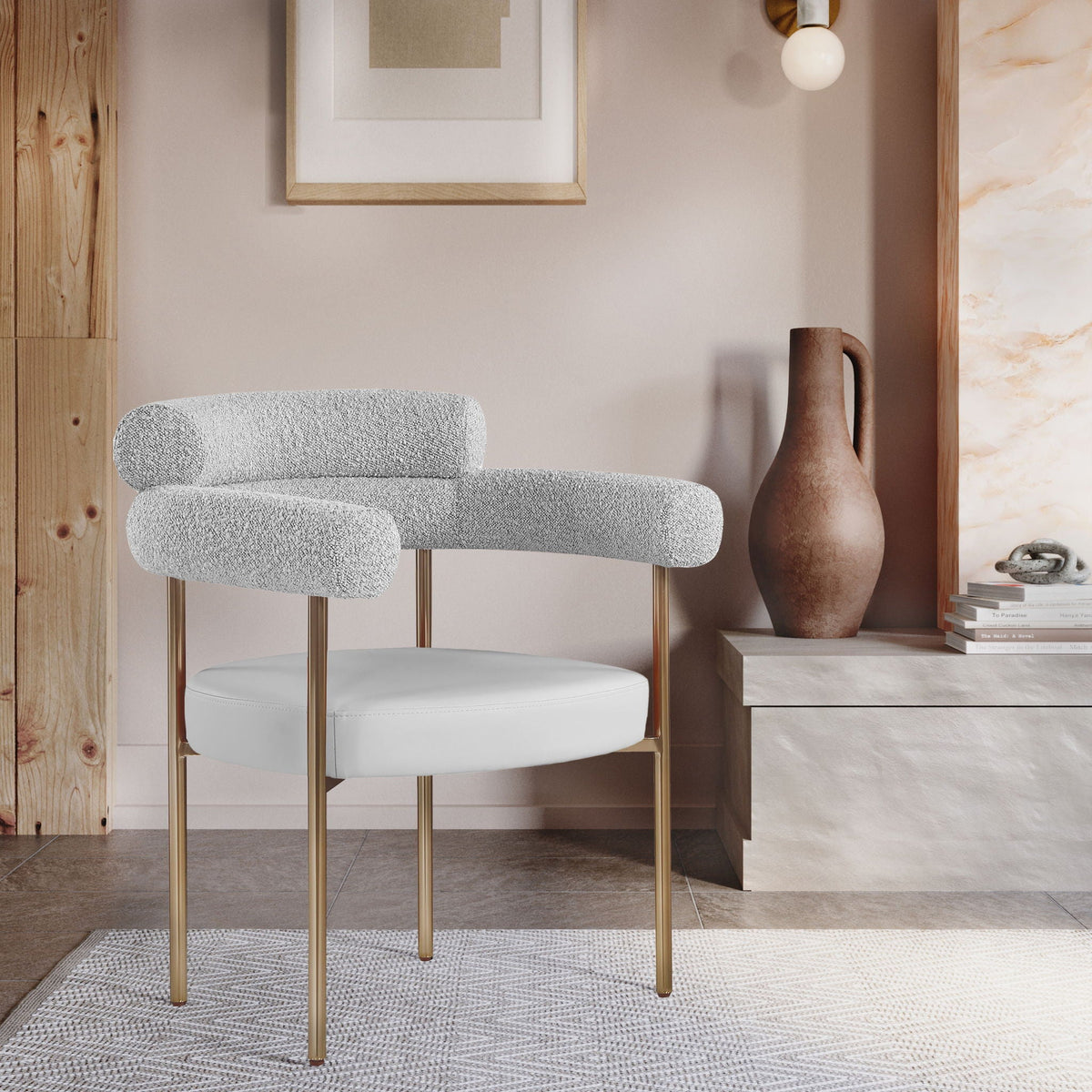 Blake - Dining Chair (Set of 2) with Bronze Legs