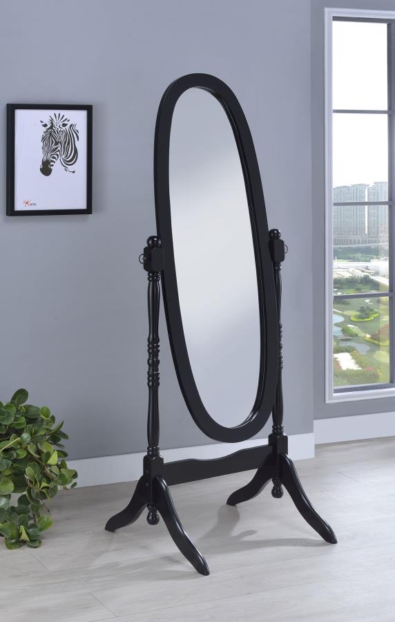 Foyet Wood Adjustable Full Length Cheval Mirror