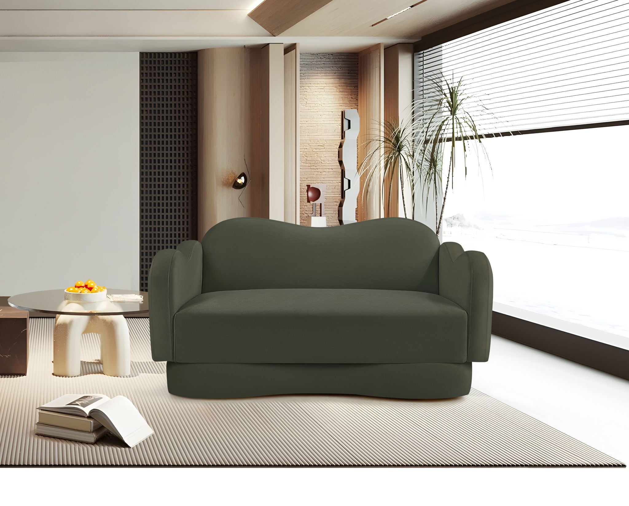 Bloom - Velvet Loveseat
